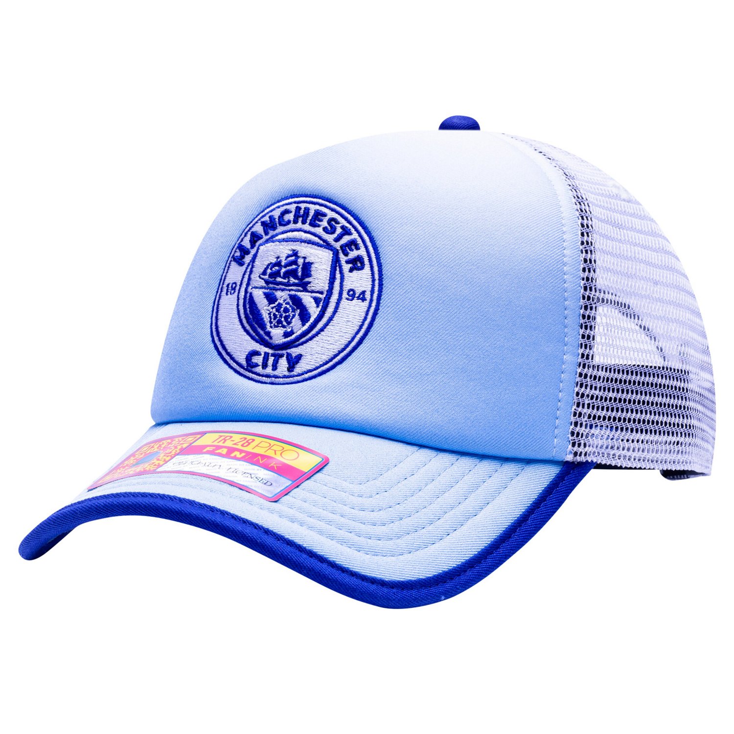 Light Manchester City Destiny Trucker Adjustable Hat