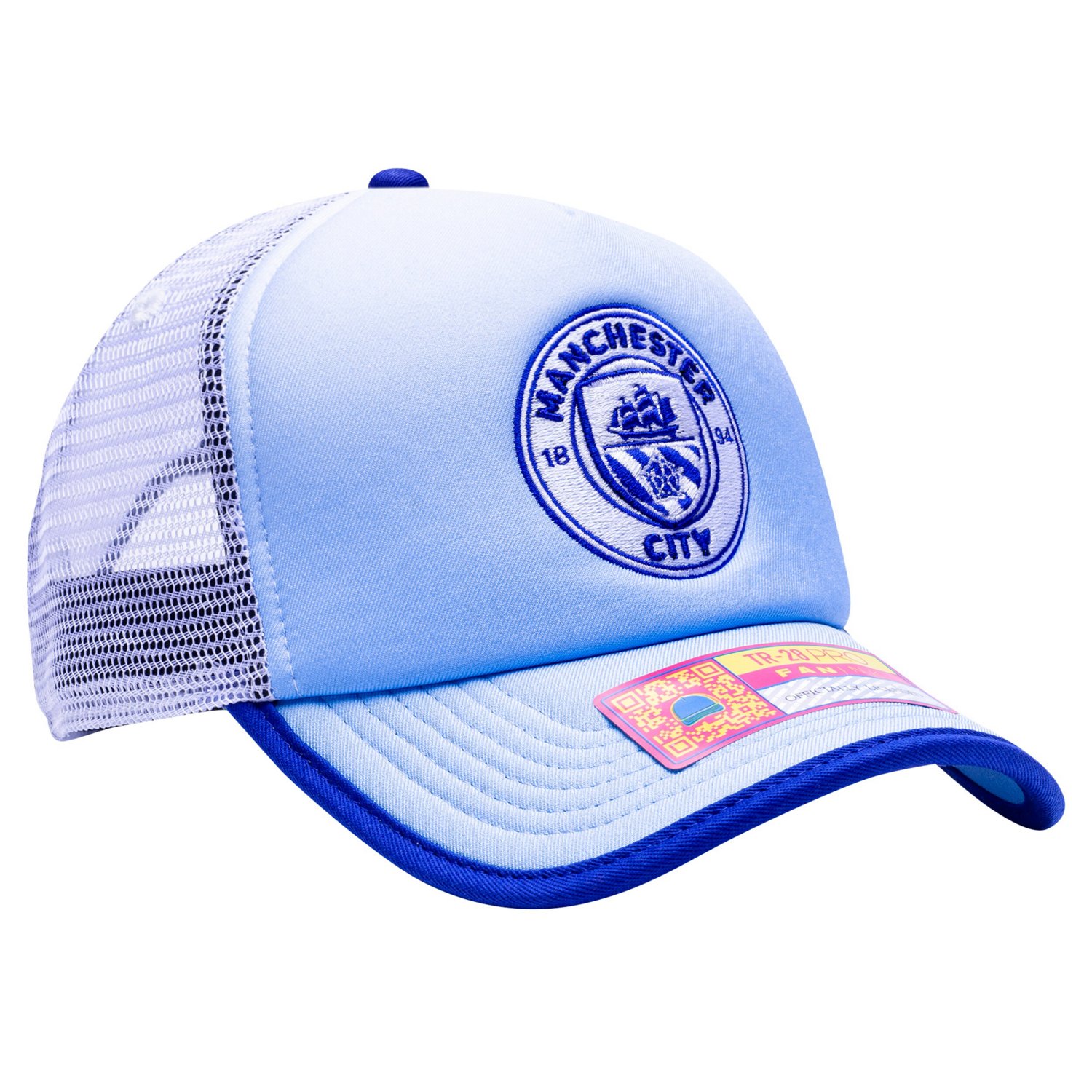 Light Manchester City Destiny Trucker Adjustable Hat - view number 3