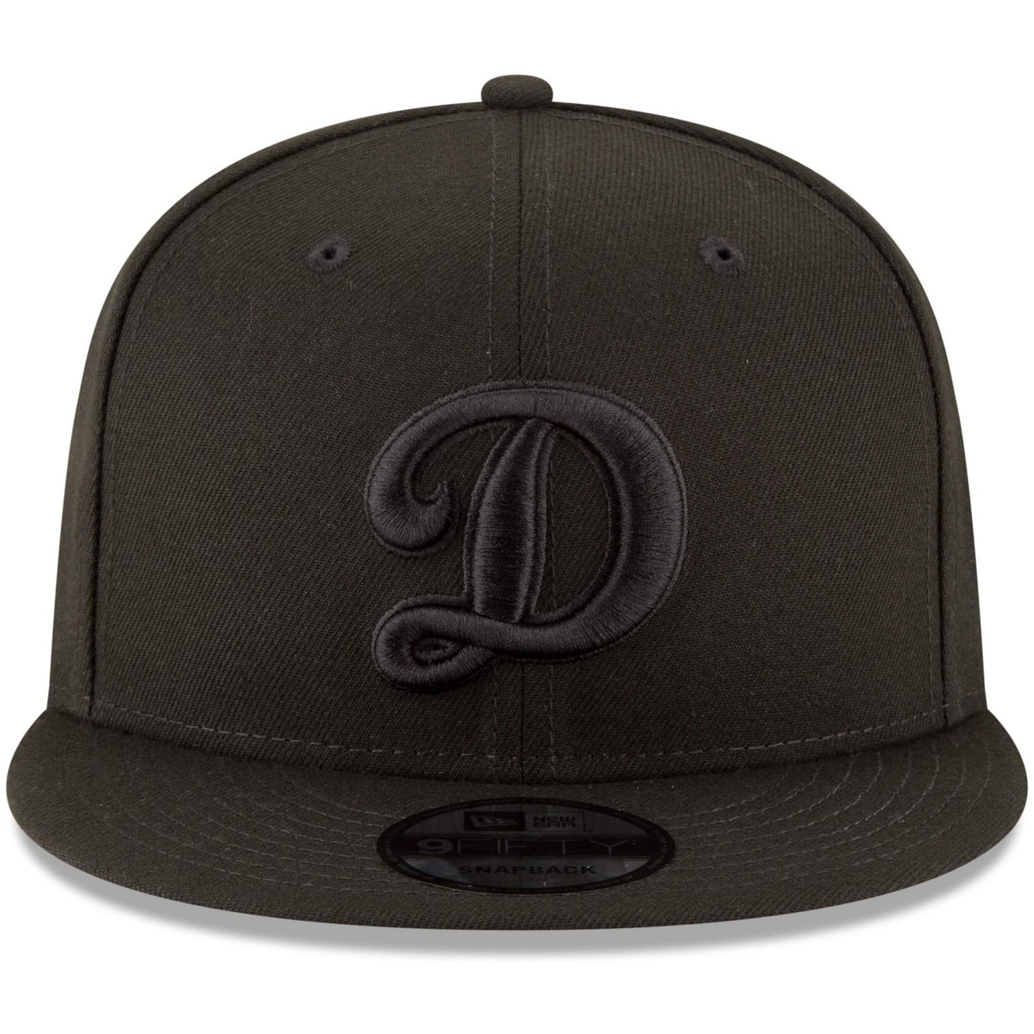 Los Angeles Dodgers New Era Script Logo on 9FIFTY Snapback Adjustable Hat - - view number 2
