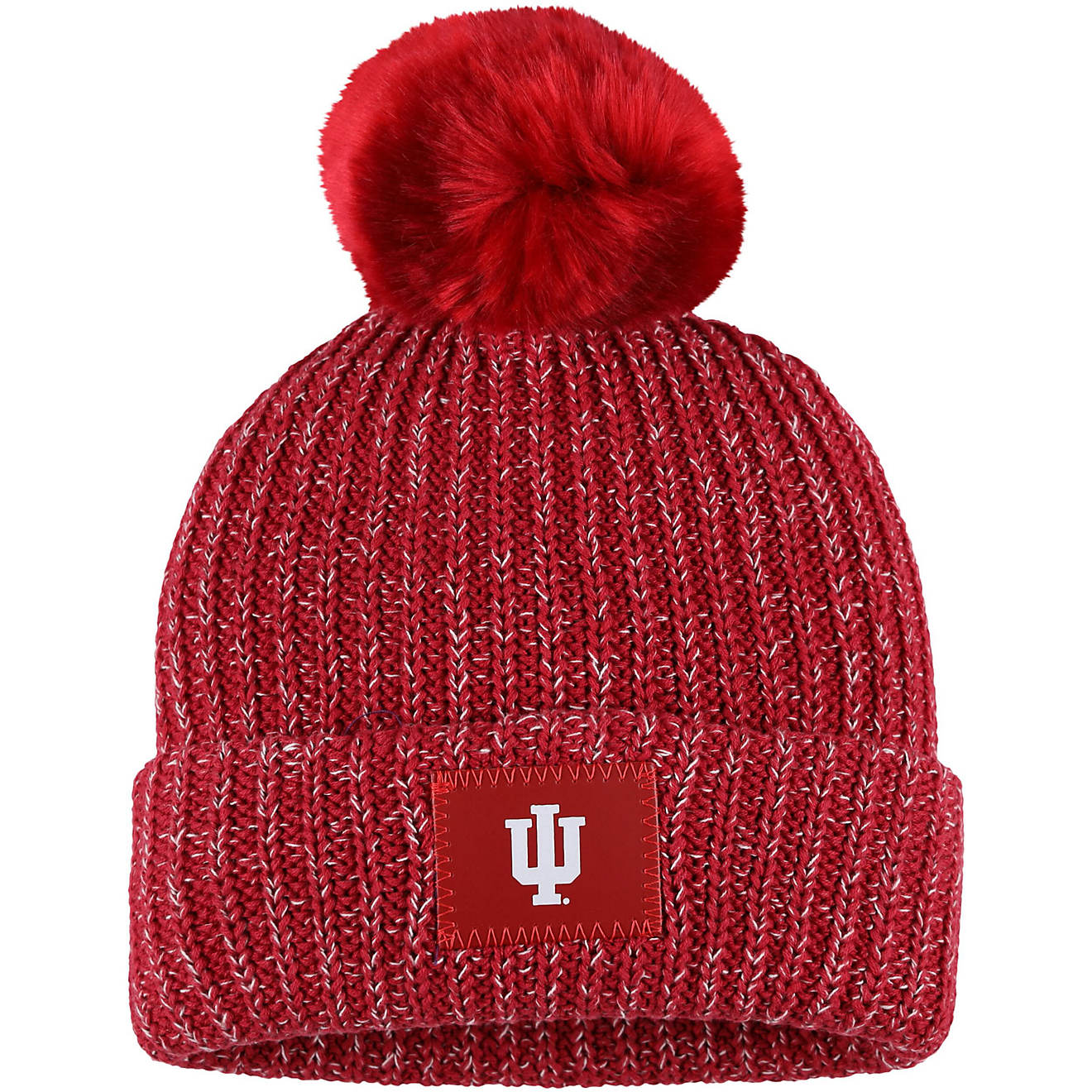 Love Your Melon Indiana Hoosiers Cuffed Knit Hat with Pom                                                                        - view number 1