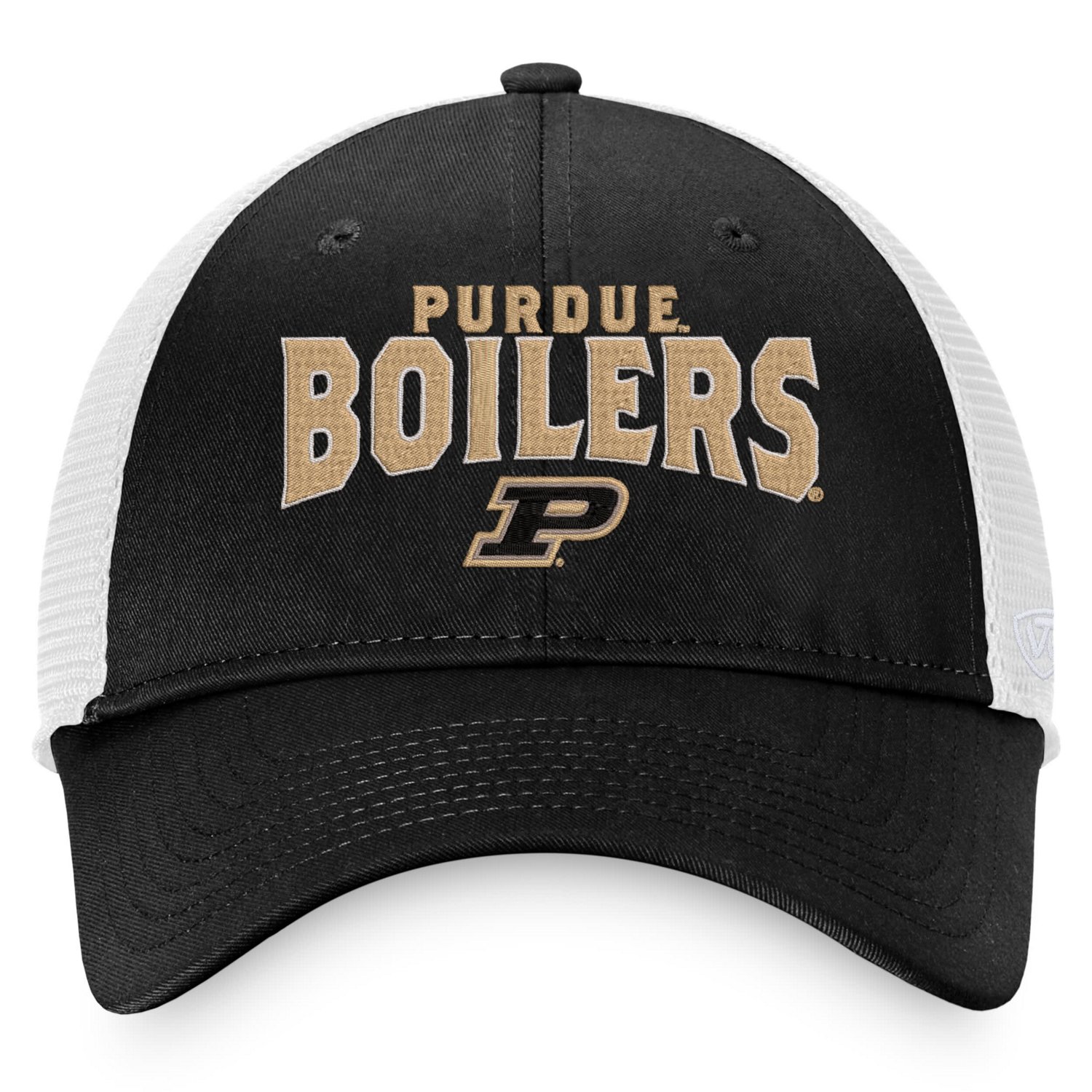 Majestic Purdue Boilermakers Breakout Trucker Adjustable Hat - view number 2