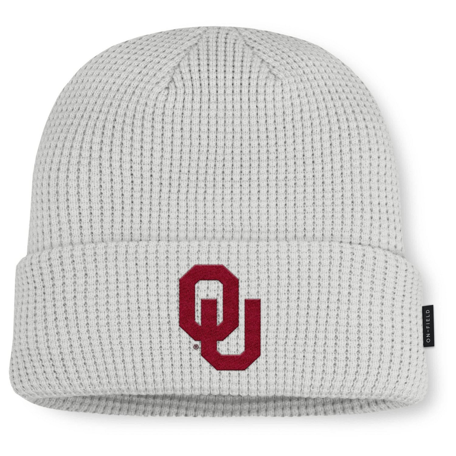 Men Jordan Brand Oklahoma Sooners 2025 On-Field Utility Cuffed Knit Hat