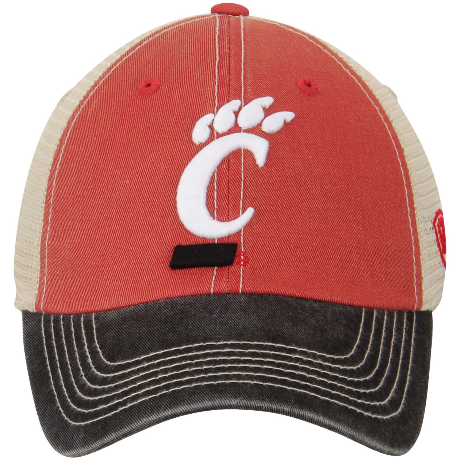 Mens /Black Cincinnati Bearcats Top of the World Offroad Trucker Adjustable Hat - view number 2