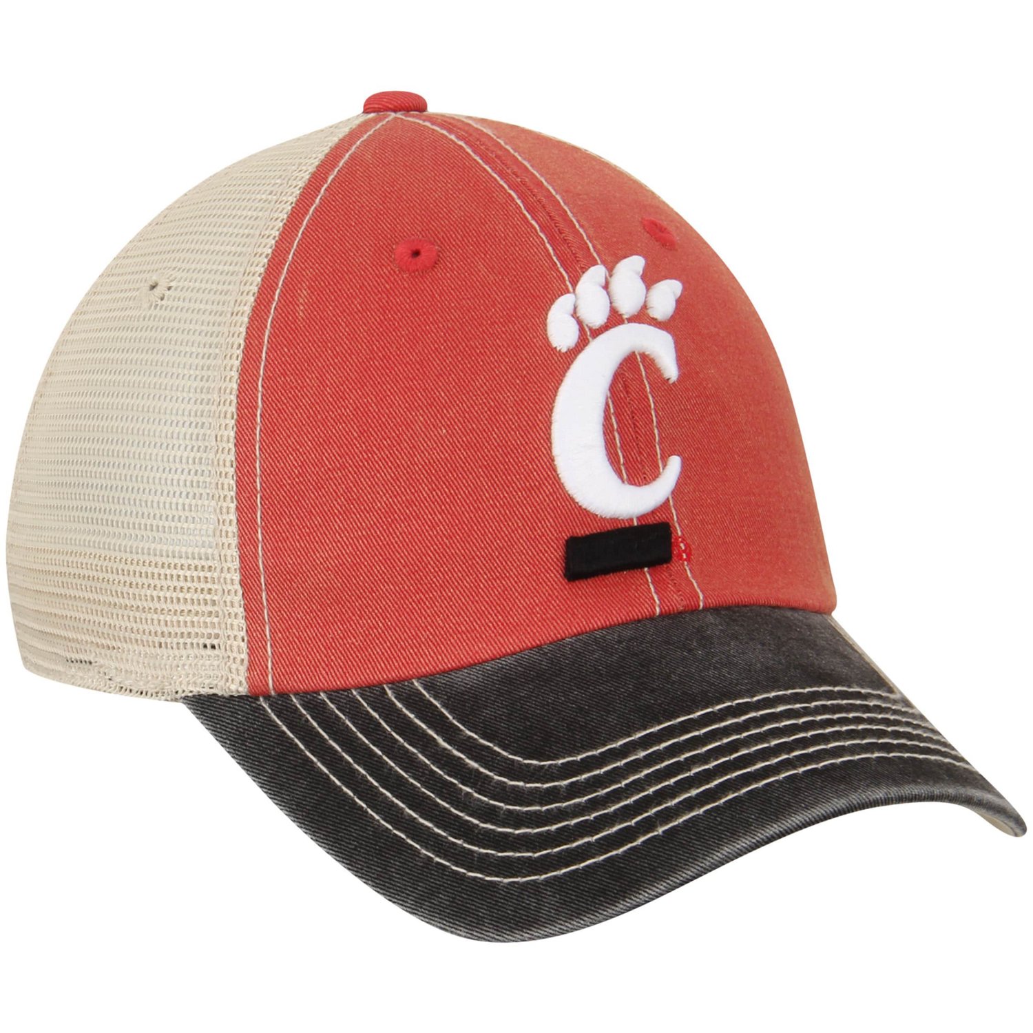 Mens /Black Cincinnati Bearcats Top of the World Offroad Trucker Adjustable Hat - view number 3