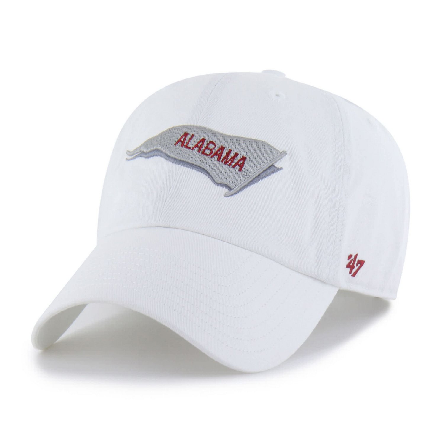Men's '47 Alabama Crimson Tide Vault Clean Up Adjustable Hat