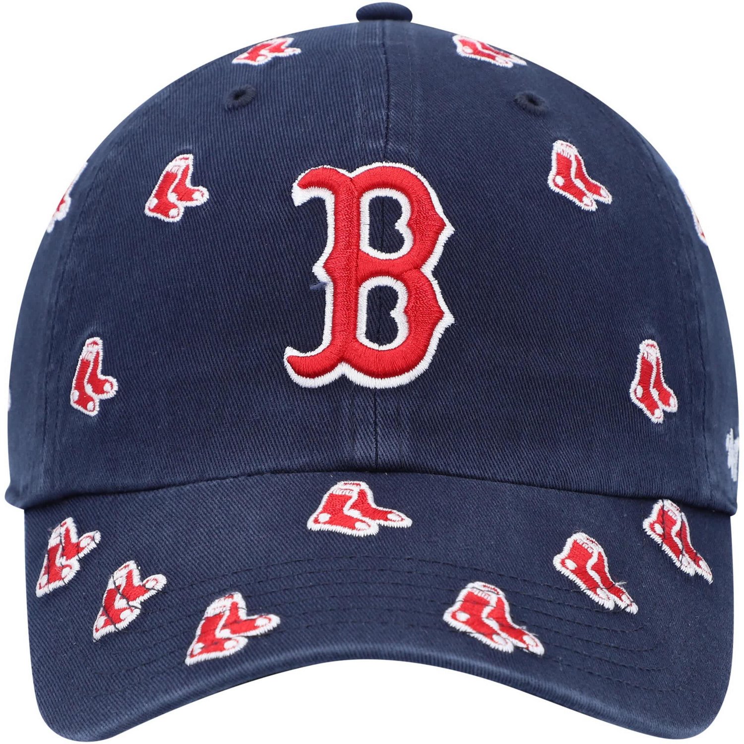 Men's '47 Boston Red Sox Confetti Clean Up Adjustable Hat - view number 2