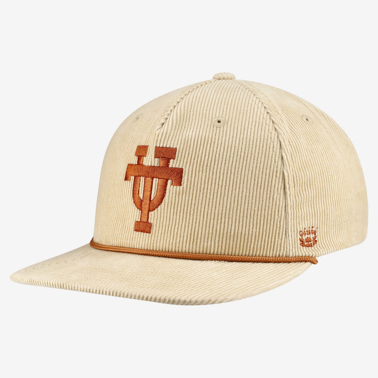 Men's Homefield Texas Longhorns Interlocked UT Corduroy Adjustable Hat