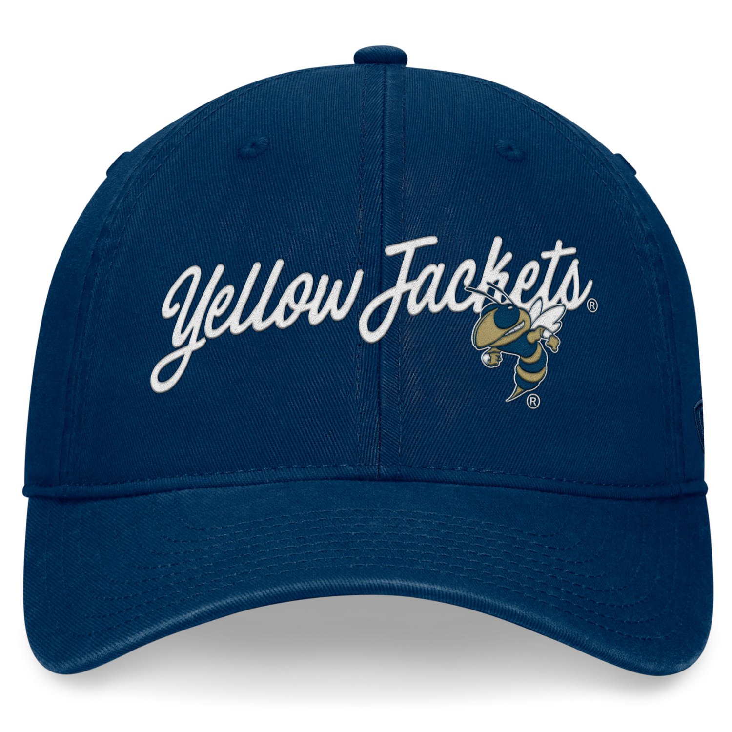 Men's Top of the World Georgia Tech Yellow Jackets Heritage CeeCee Adjustable Hat - view number 2