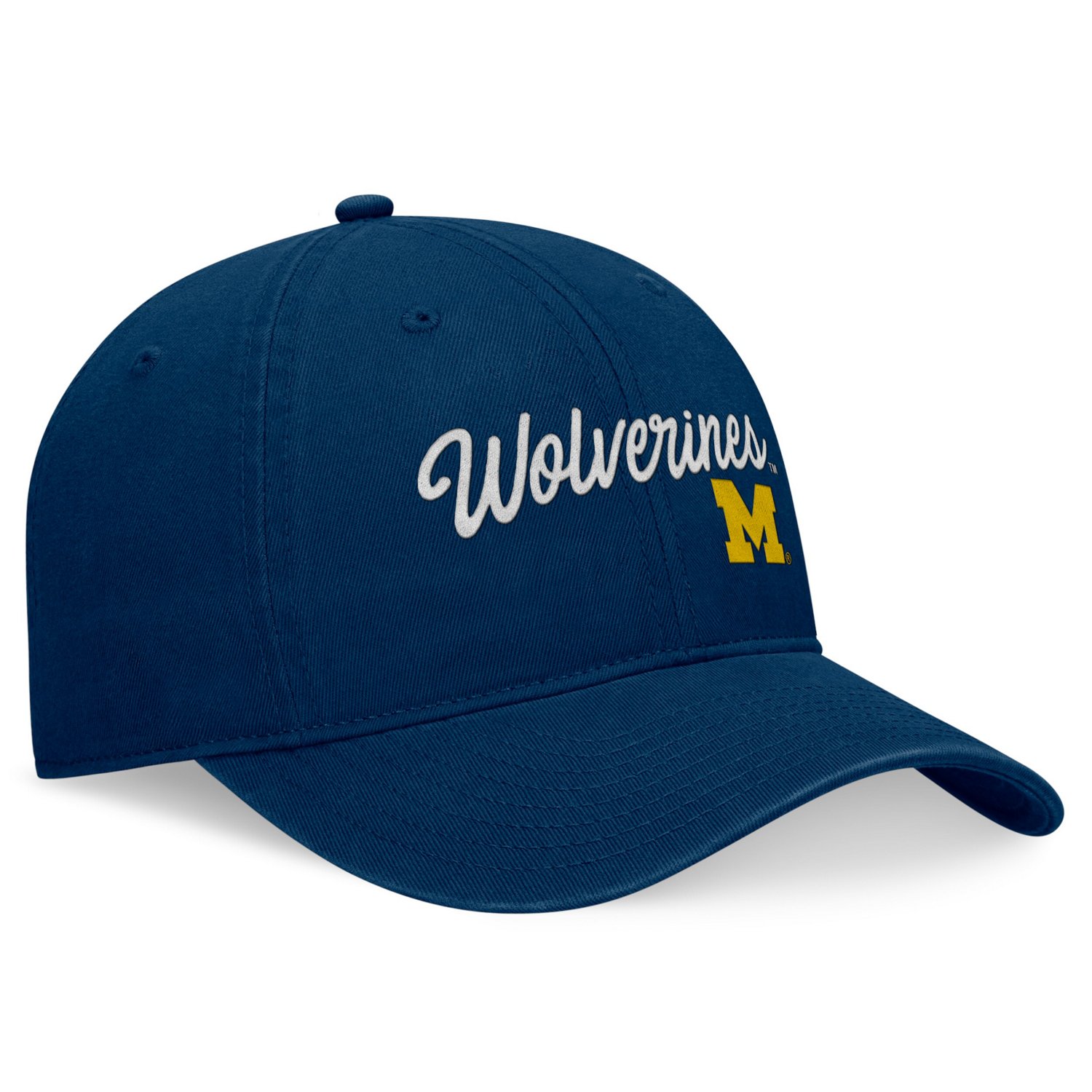 Men's Top of the World Michigan Wolverines Heritage CeeCee Adjustable Hat                                                        - view number 3
