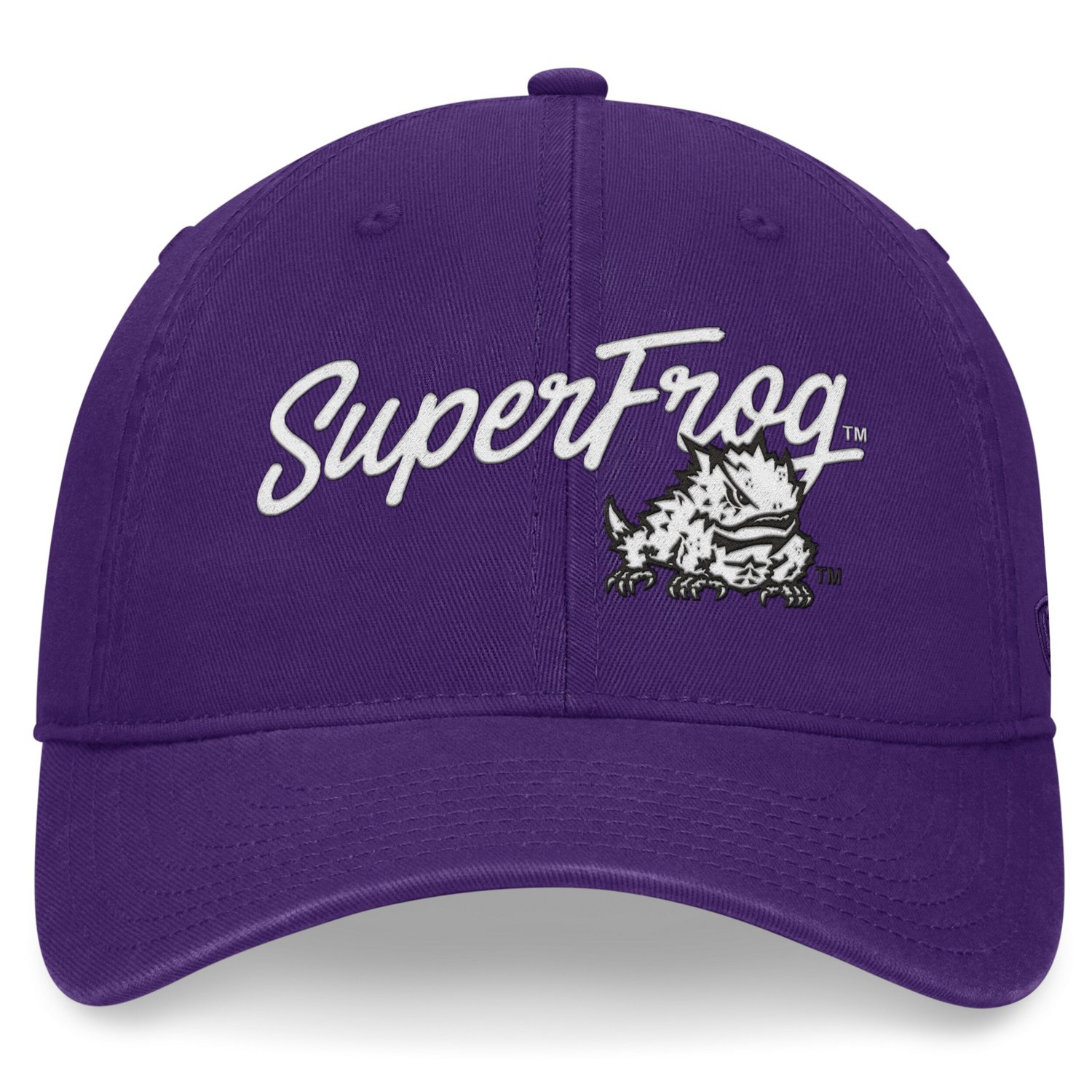 Men's Top of the World TCU Horned Frogs Heritage CeeCee Adjustable Hat - view number 2