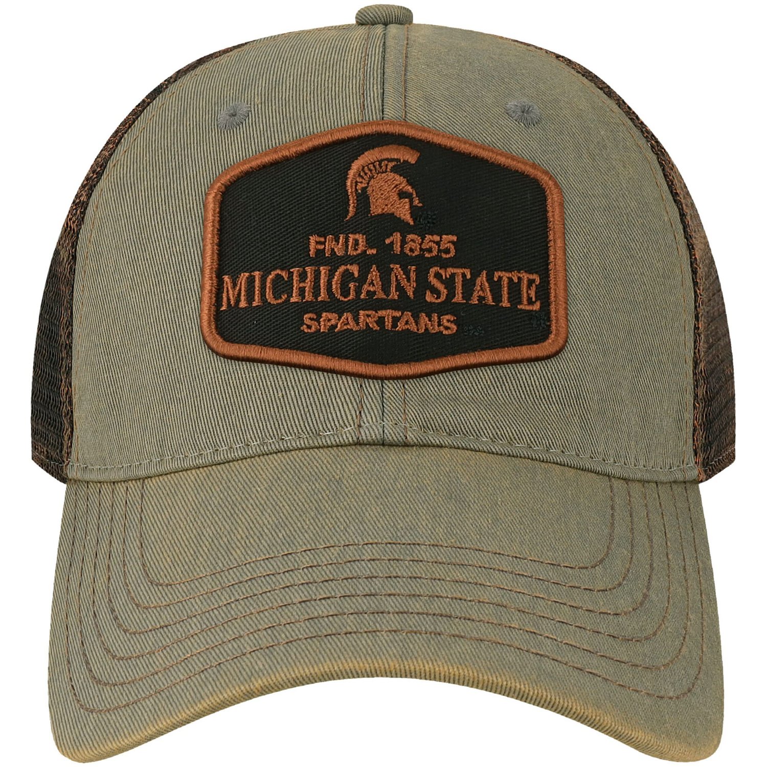 Michigan State Spartans Practice Old Favorite Trucker Snapback Hat - view number 2
