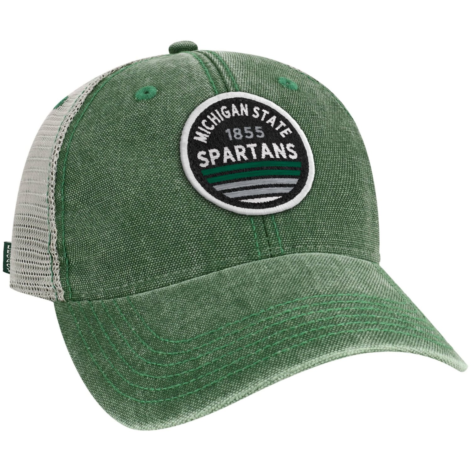 Michigan State Spartans Sunset Dashboard Trucker Snapback Hat - view number 3