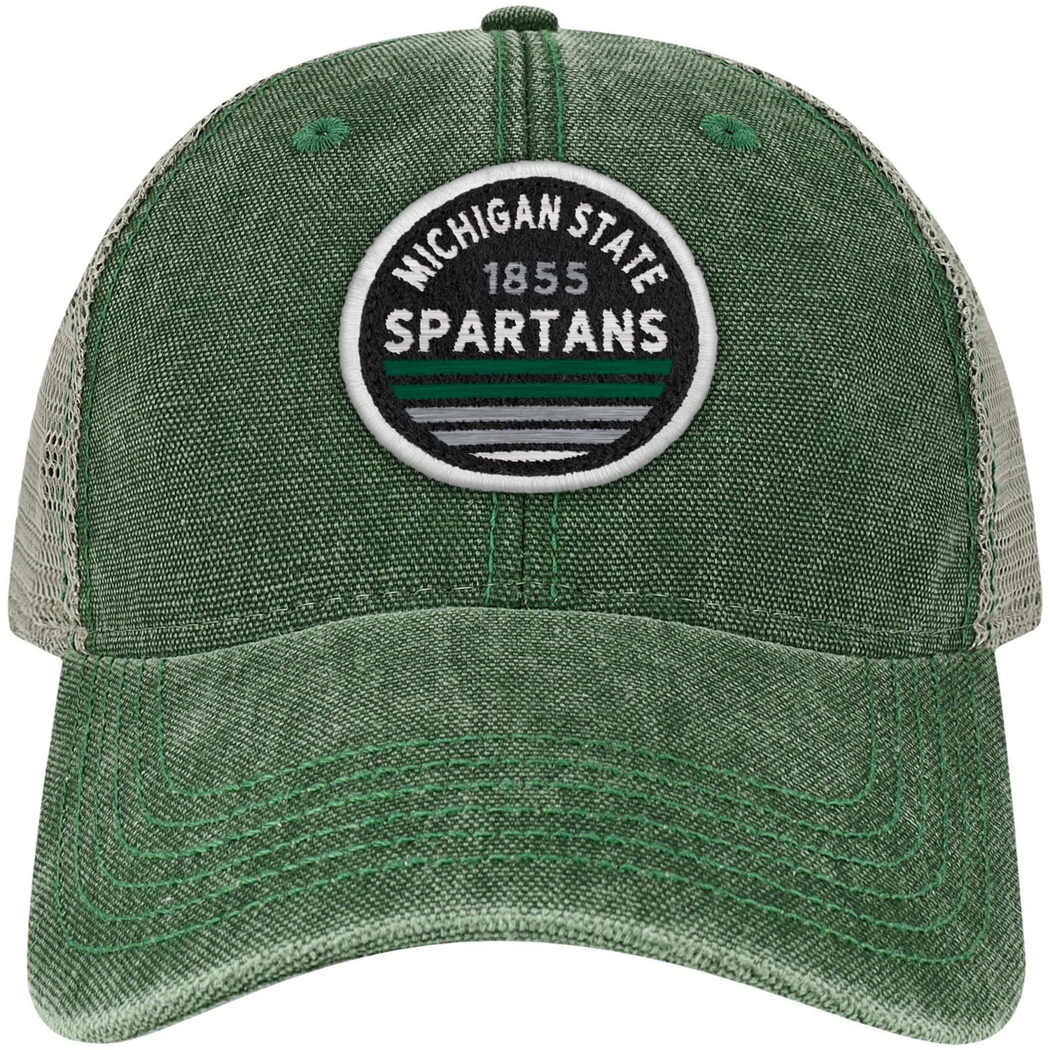 Michigan State Spartans Sunset Dashboard Trucker Snapback Hat - view number 2