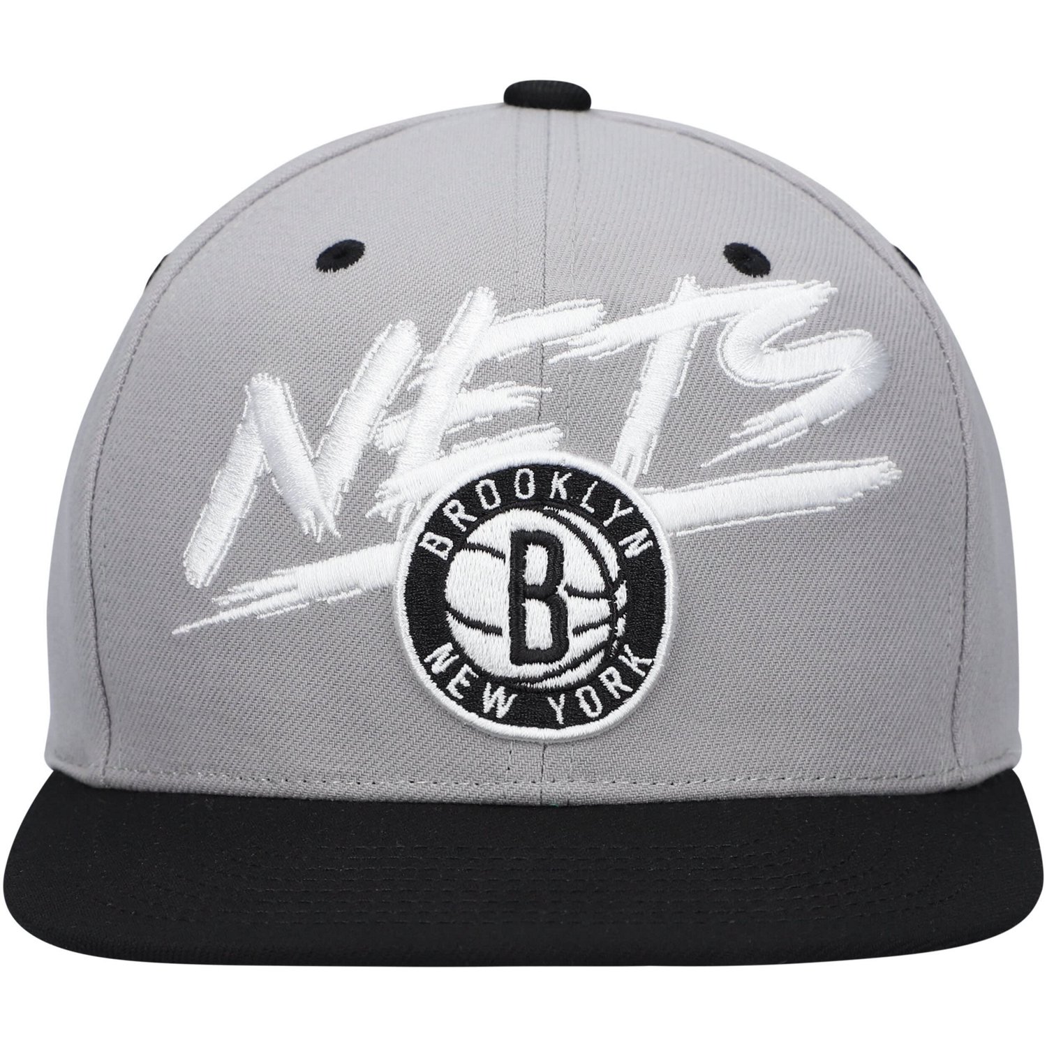 Mitchell  Ness / Brooklyn Nets Hardwood Classics Soul Transcript Snapback Hat - view number 2