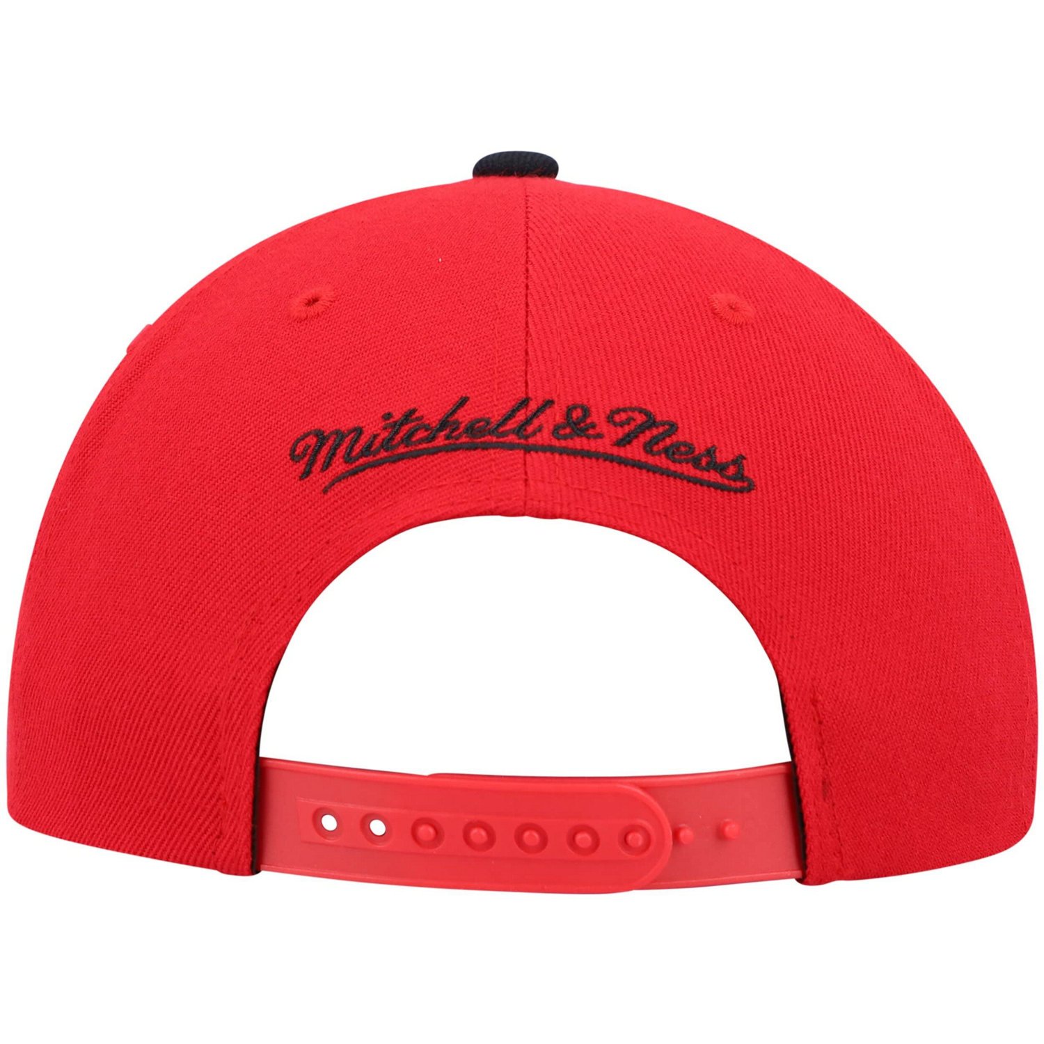 Mitchell  Ness /Black Chicago Bulls Hardwood Classics Team Two-Tone 20 Snapback Hat