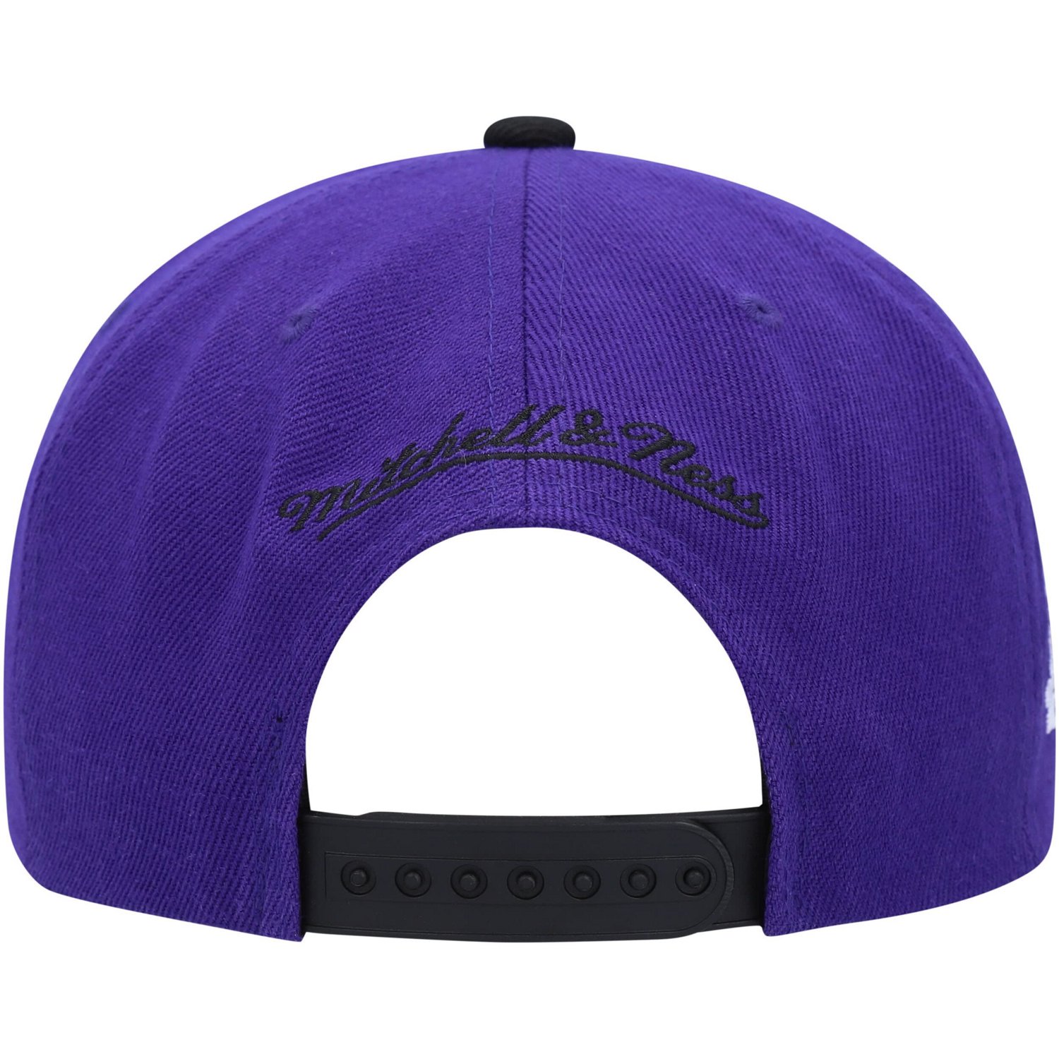 Mitchell  Ness /Black Los Angeles Lakers Side Core 20 Snapback Hat - view number 4