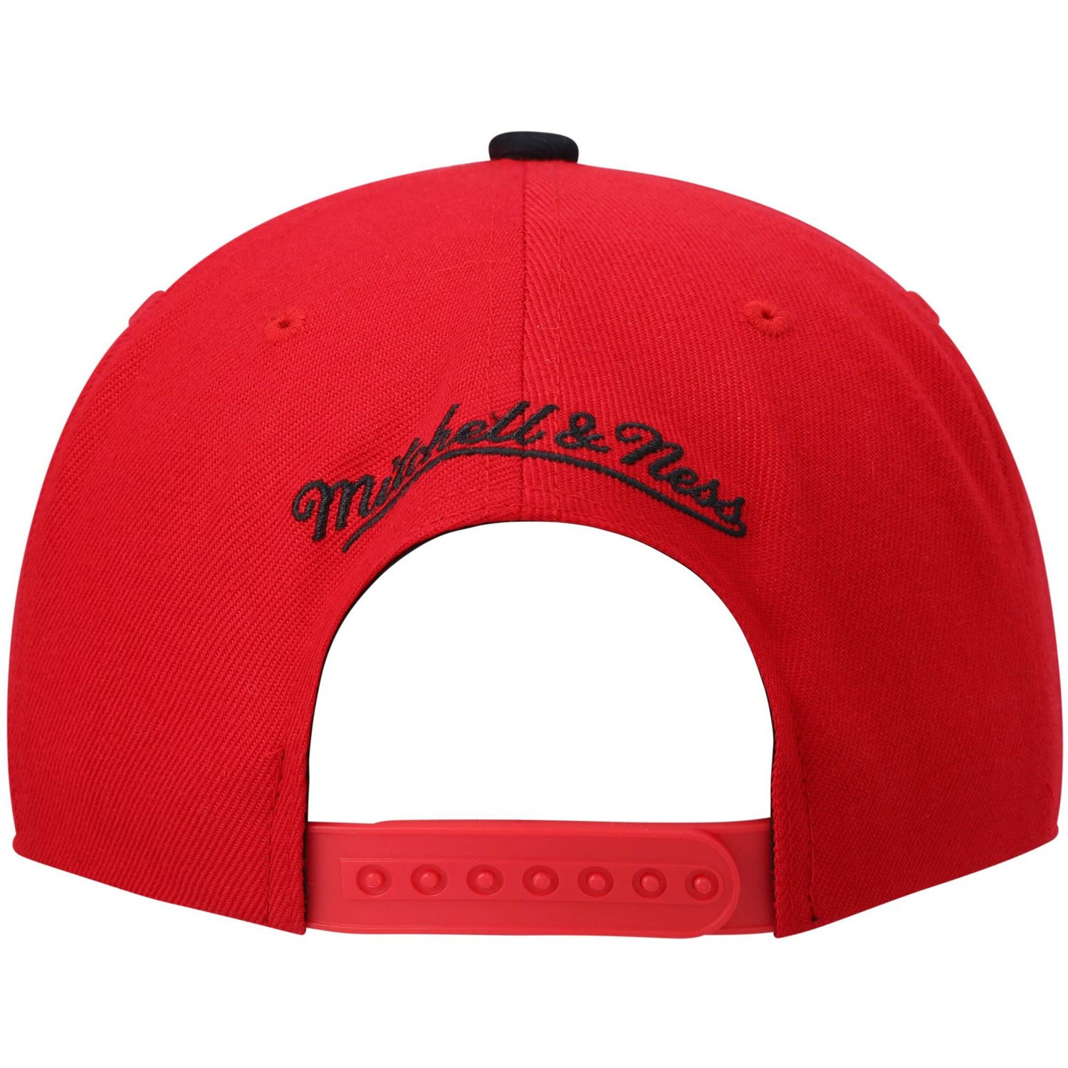 Mitchell  Ness /Black Portland Trail Blazers Hardwood Classics Team Two-Tone 20 Snapback Hat