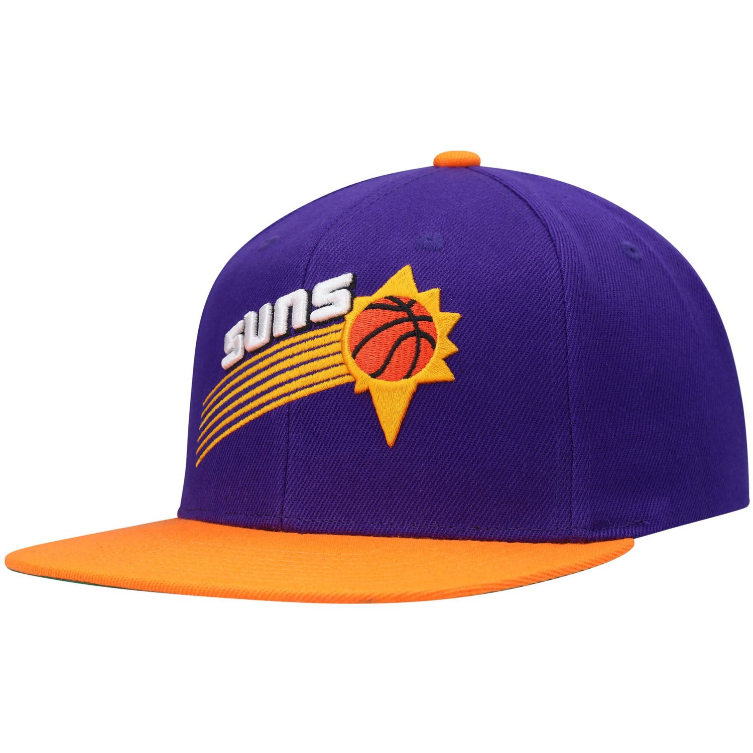Mitchell  Ness /Orange Phoenix Suns Hardwood Classics Snapback Hat