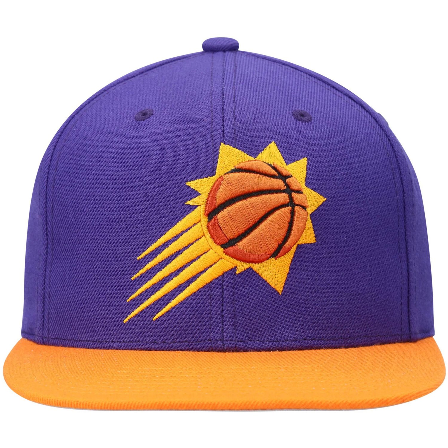 Mitchell  Ness /Orange Phoenix Suns Team Two-Tone 20 Snapback Hat