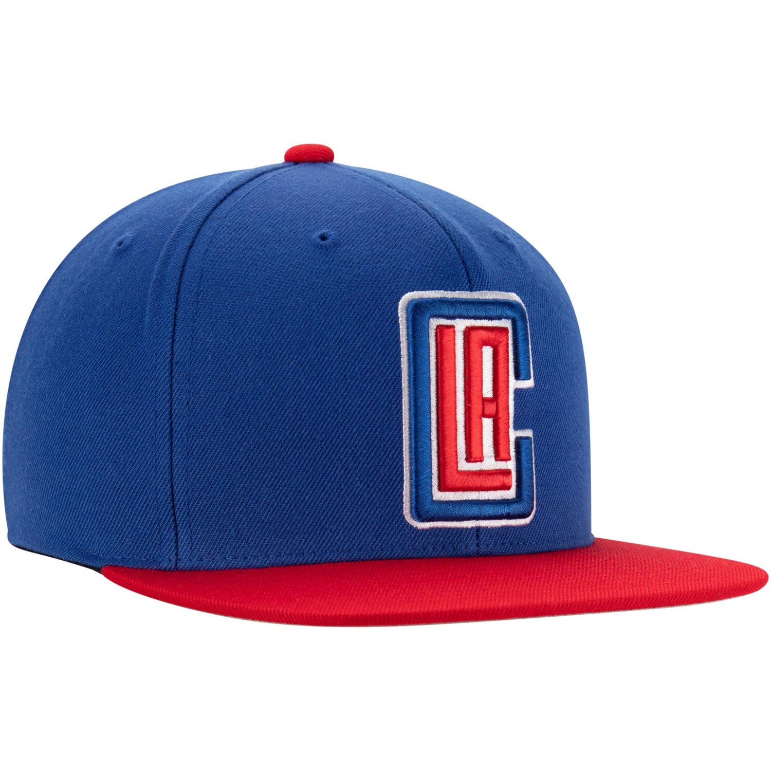 Mitchell  Ness /Red LA Clippers Two-Tone Wool Snapback Hat                                                                       - view number 3