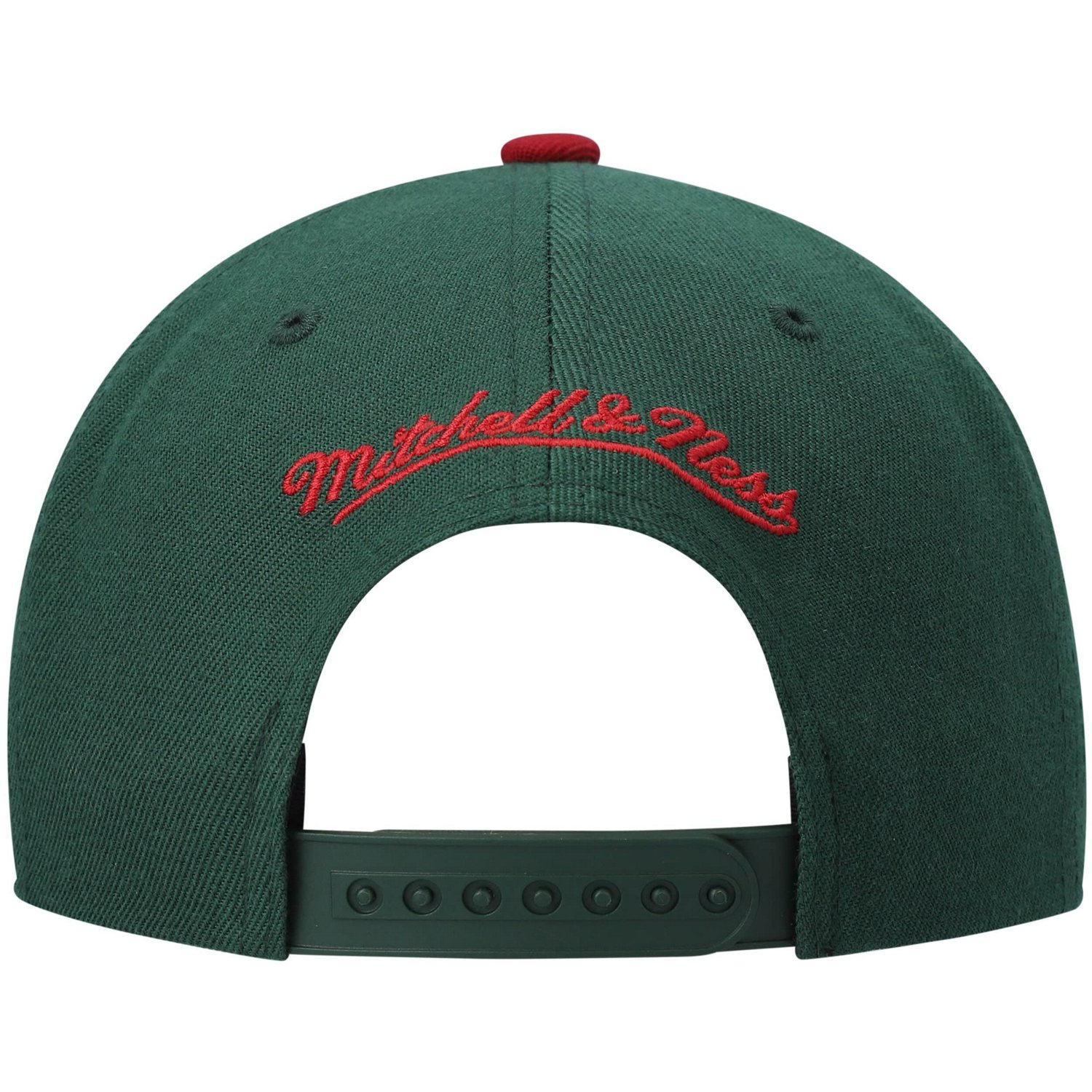 Mitchell  Ness /Red Seattle SuperSonics Hardwood Classics Team Two-Tone 20 Snapback Hat