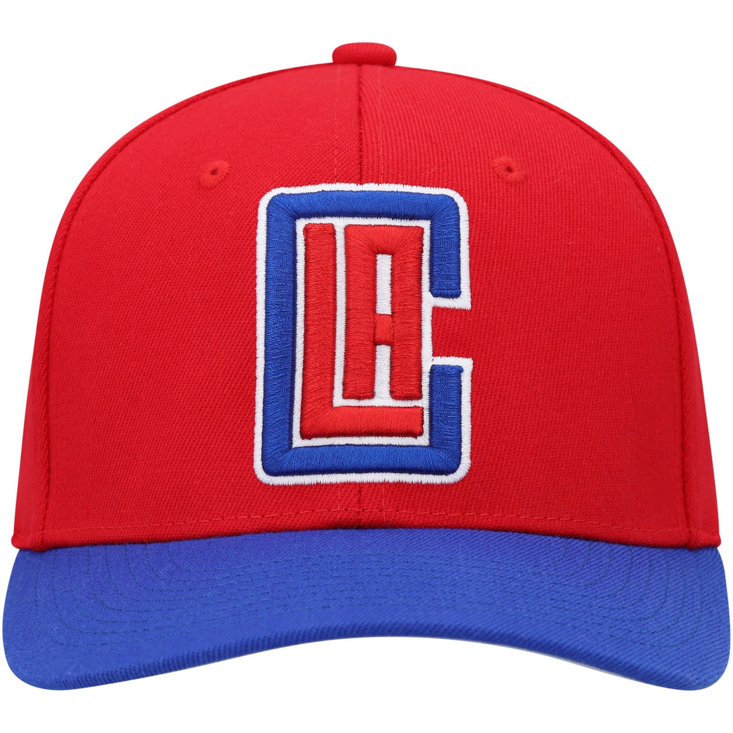 Mitchell  Ness /Royal LA Clippers MVP Team Two-Tone 20 Stretch-Snapback Hat                                                      - view number 2