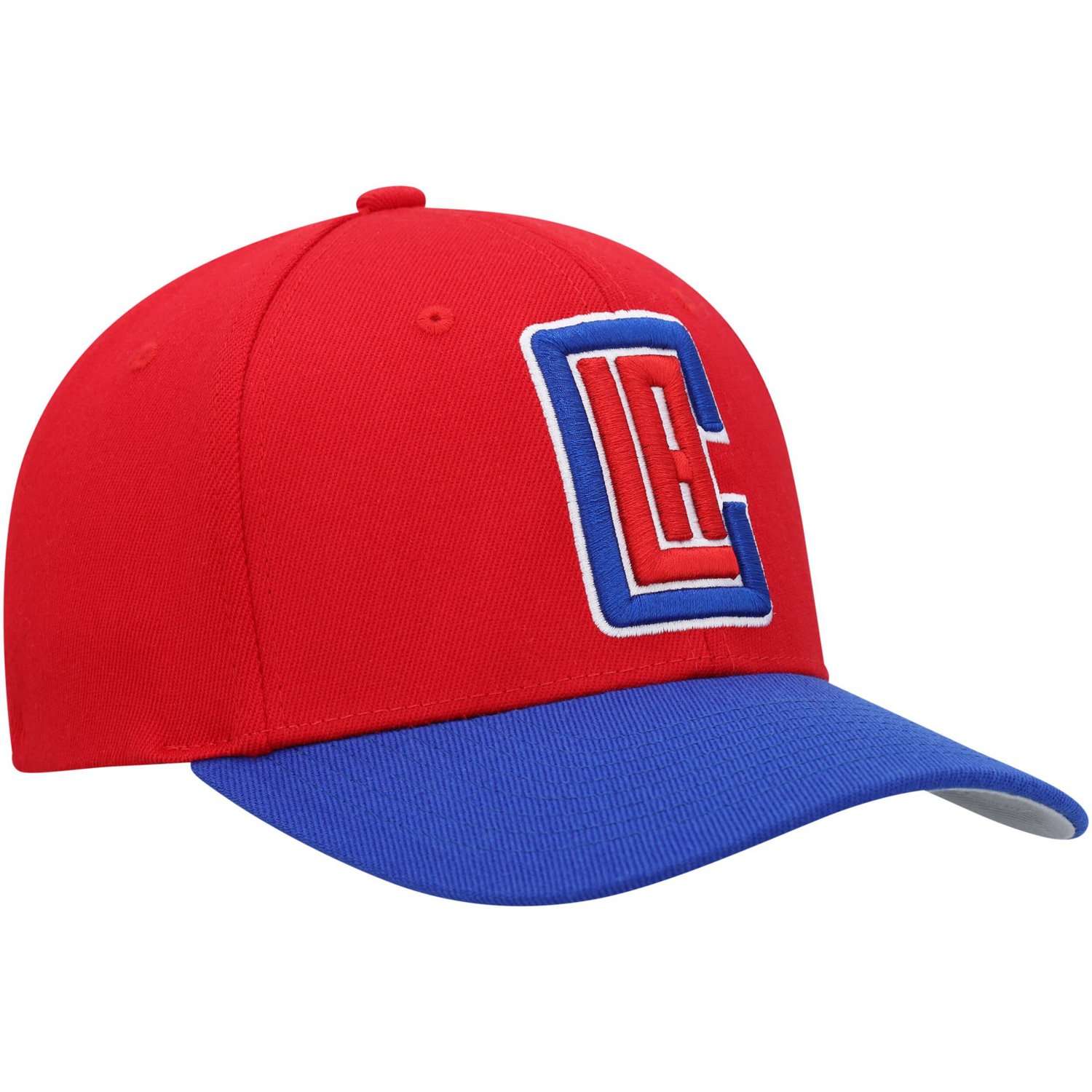 Mitchell  Ness /Royal LA Clippers MVP Team Two-Tone 20 Stretch-Snapback Hat                                                      - view number 3