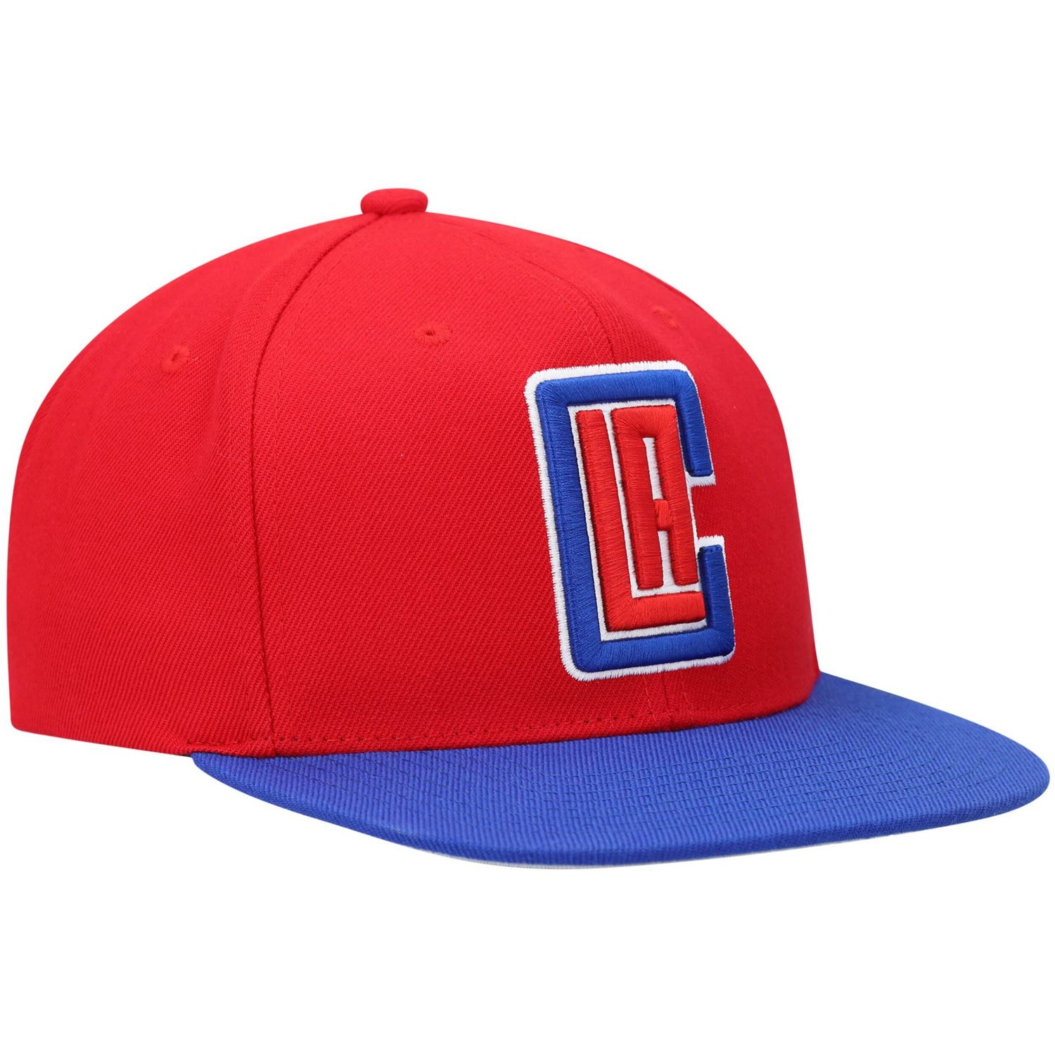 Mitchell  Ness /Royal LA Clippers Team Two-Tone 20 Snapback Hat                                                                  - view number 3