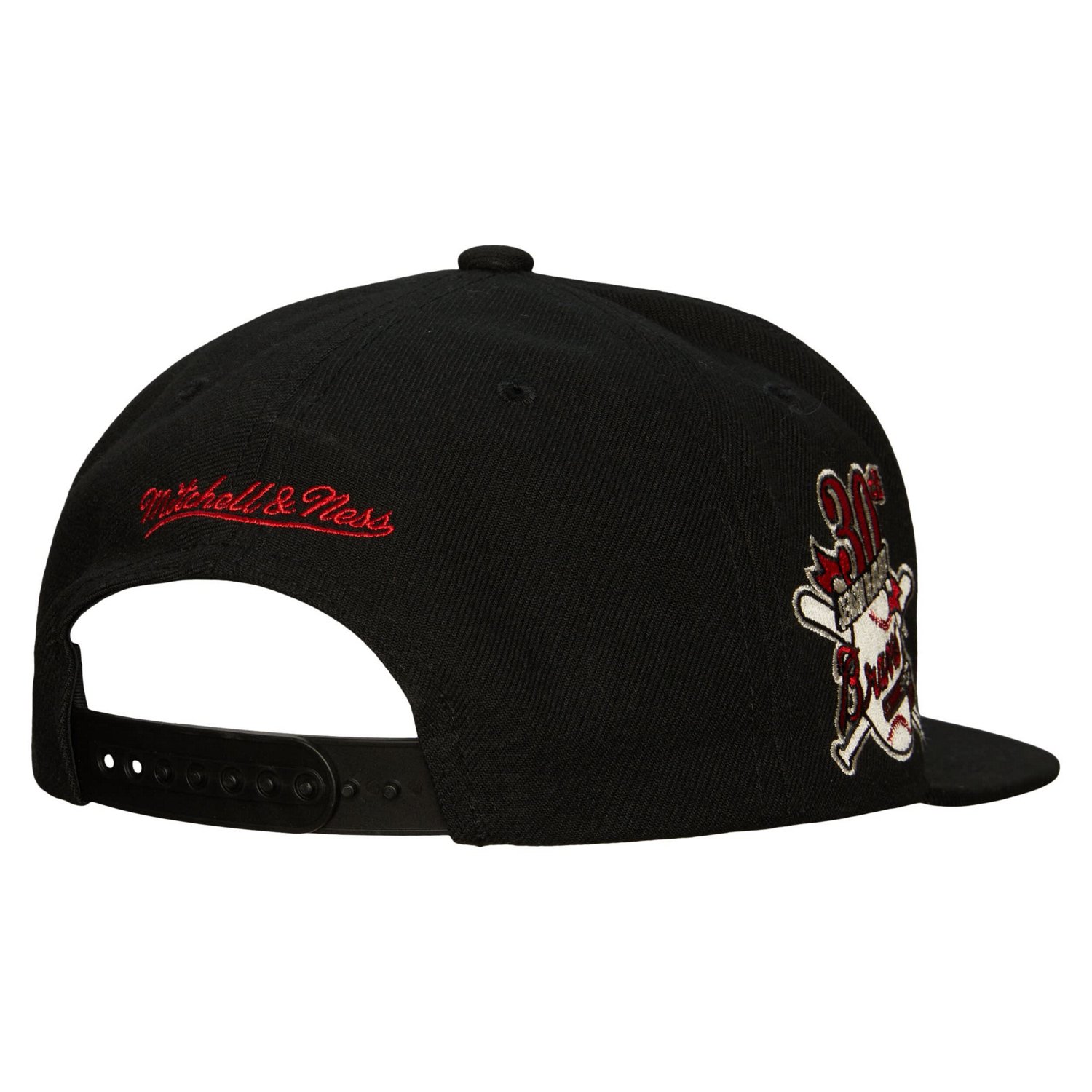 Mitchell  Ness Atlanta Braves Cooperstown Collection True Classics Snapback Hat