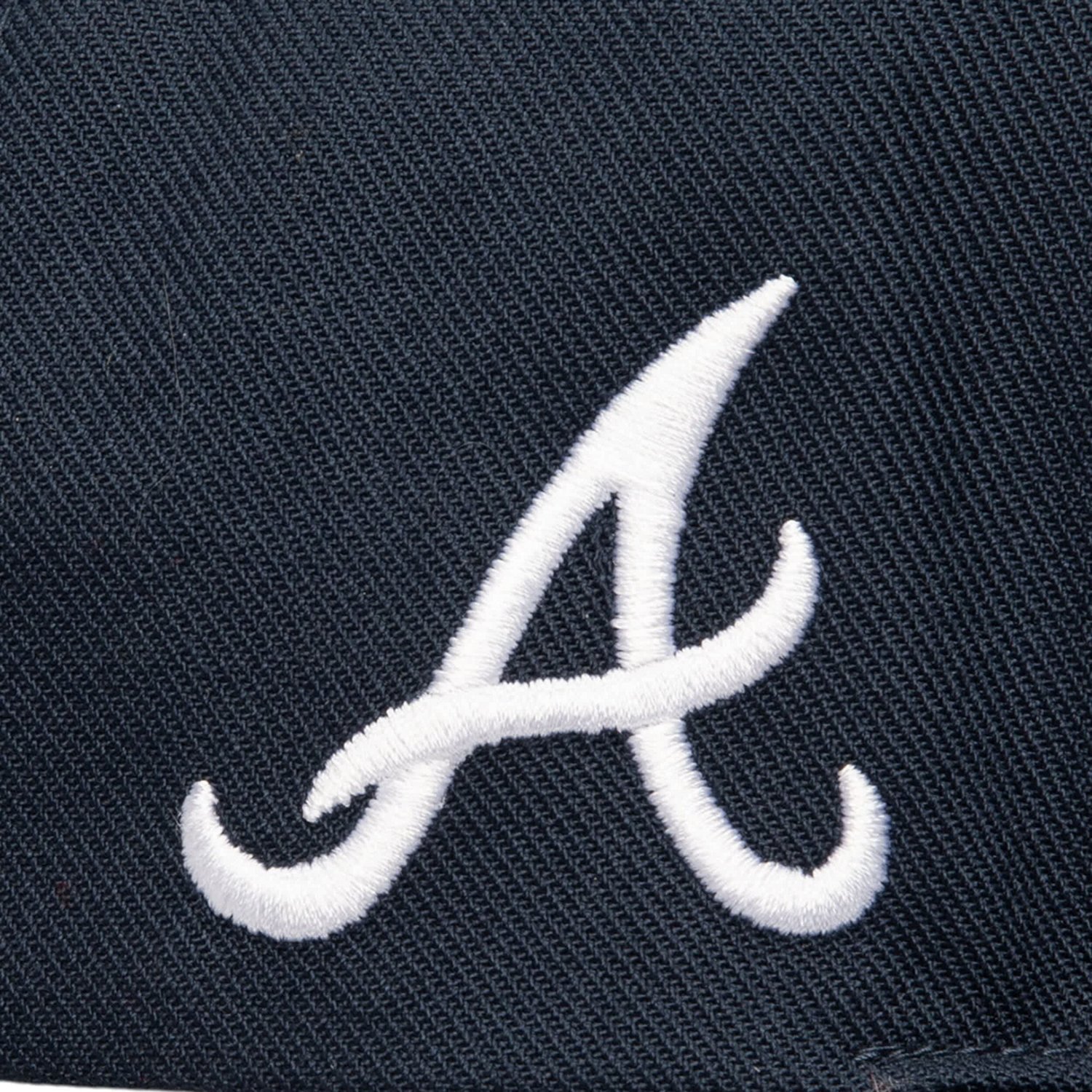 Mitchell  Ness Atlanta Braves Double Up Snapback Hat - view number 3