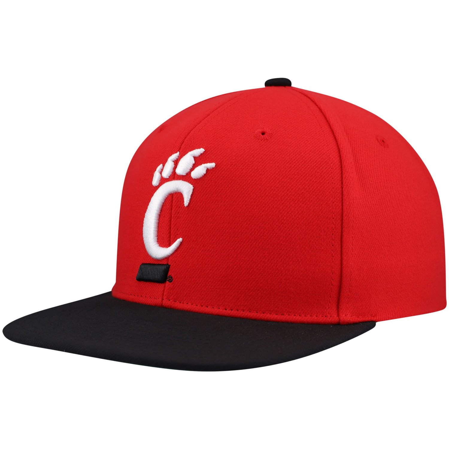 Mitchell  Ness /Black Cincinnati Bearcats 2-Tone 20 Snapback Hat