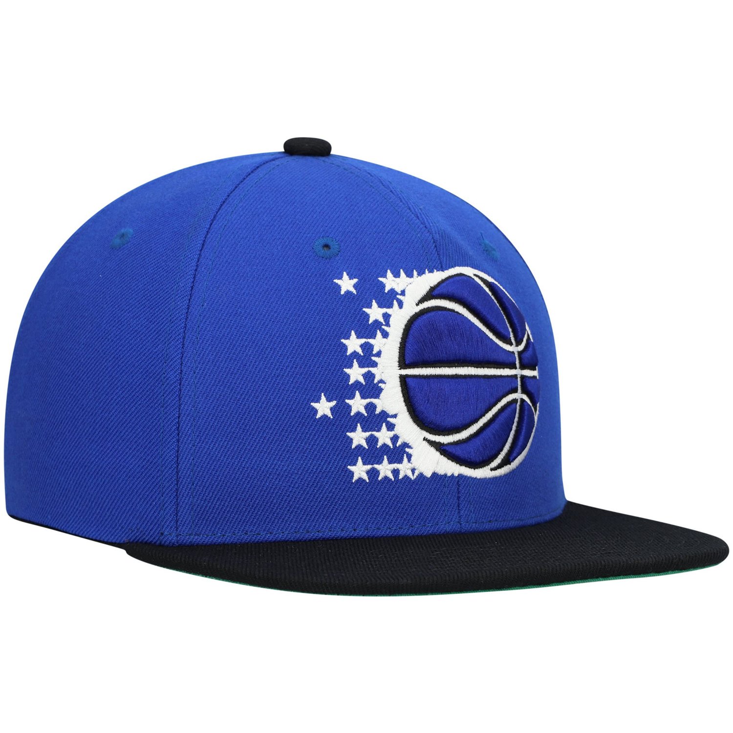 Mitchell  Ness /Black Orlando Magic Hardwood Classics Team Two-Tone 20 Snapback Hat                                              - view number 3
