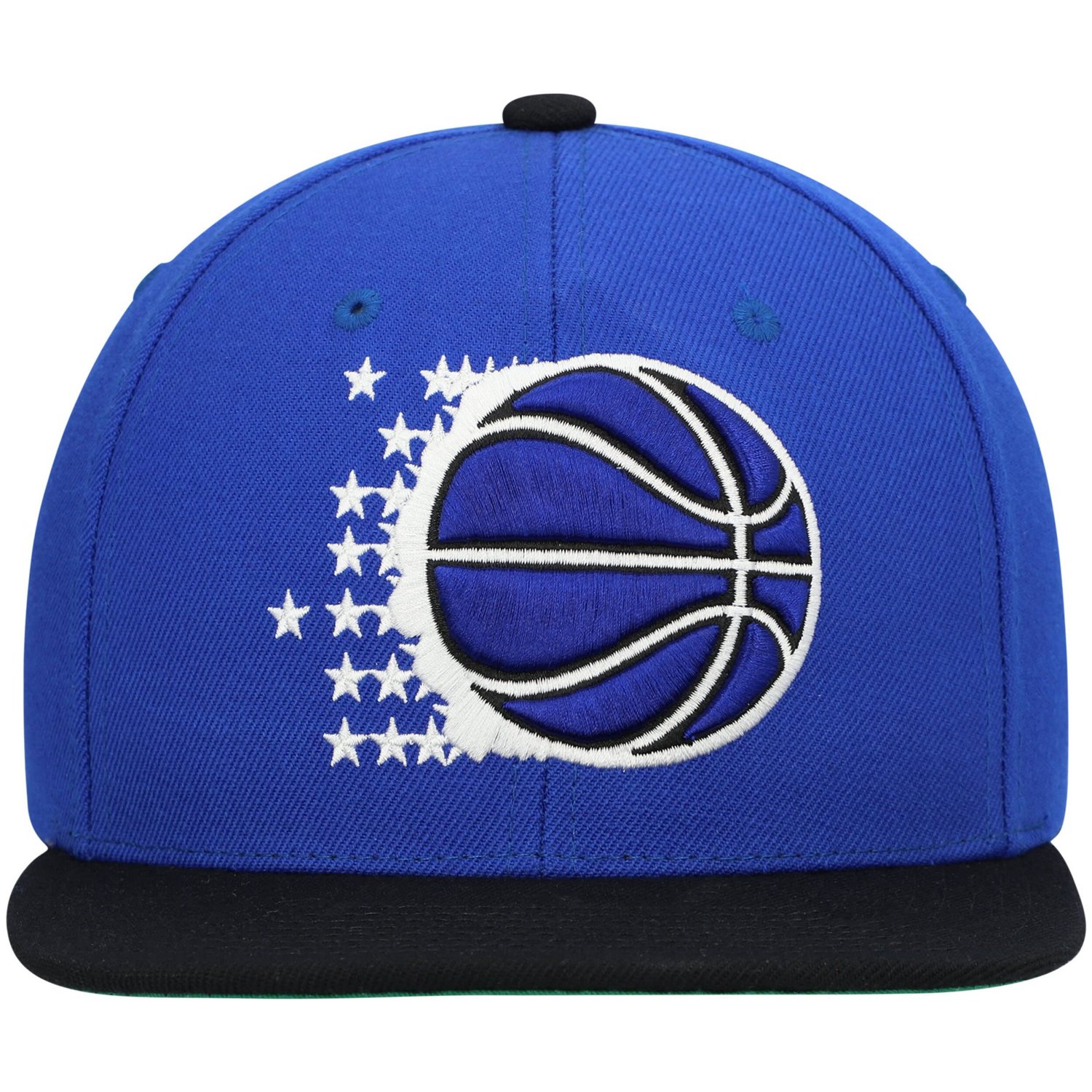 Mitchell  Ness /Black Orlando Magic Hardwood Classics Team Two-Tone 20 Snapback Hat                                              - view number 2