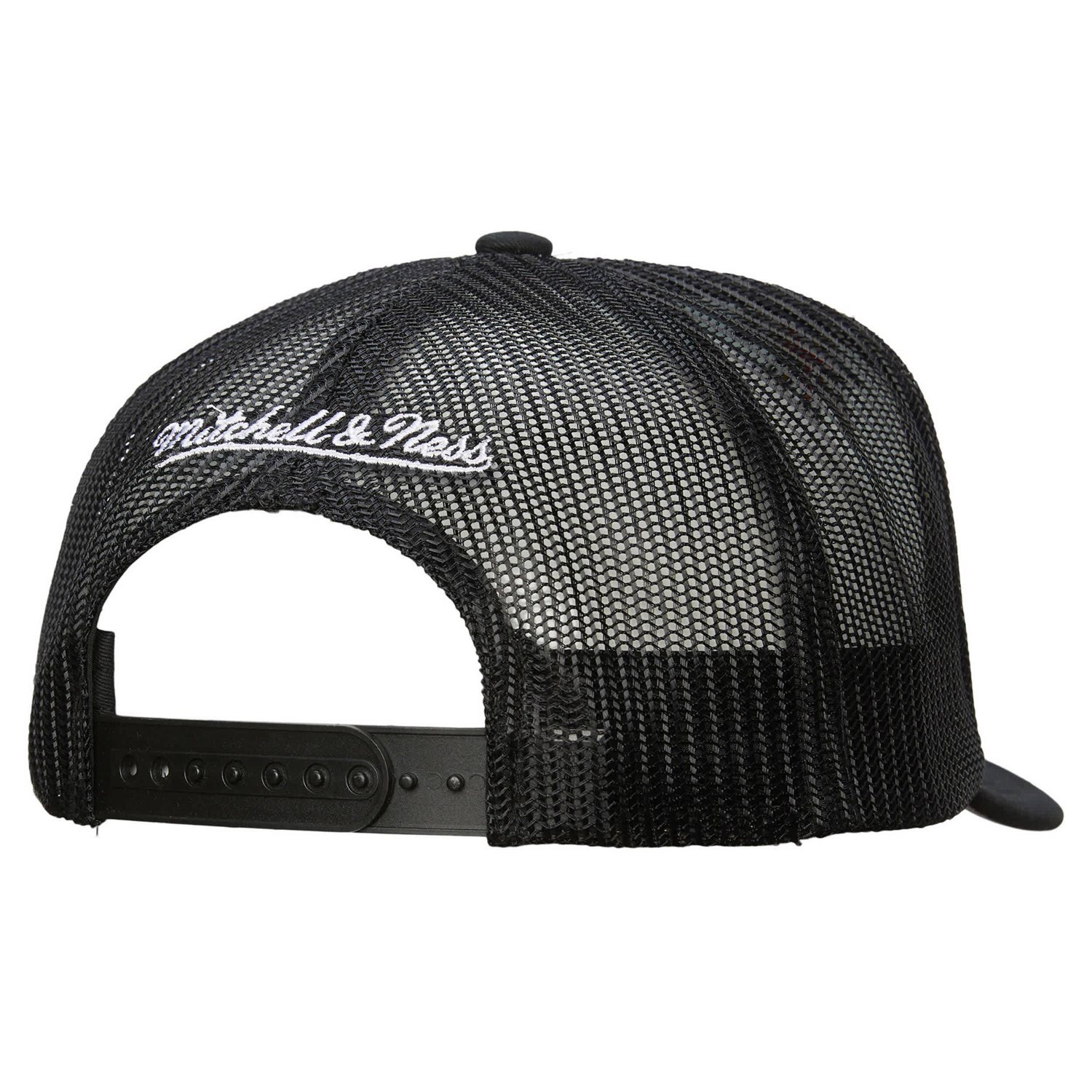 Mitchell  Ness Black Philadelphia Flyers Gridlock Trucker Adjustable Hat - view number 2