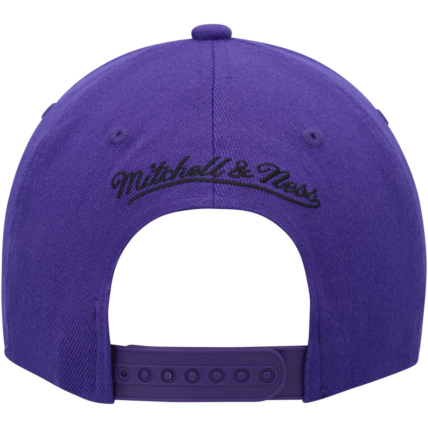 Mitchell  Ness Black Sacramento Kings MVP Team Two-Tone 20 Stretch-Snapback Hat - view number 4