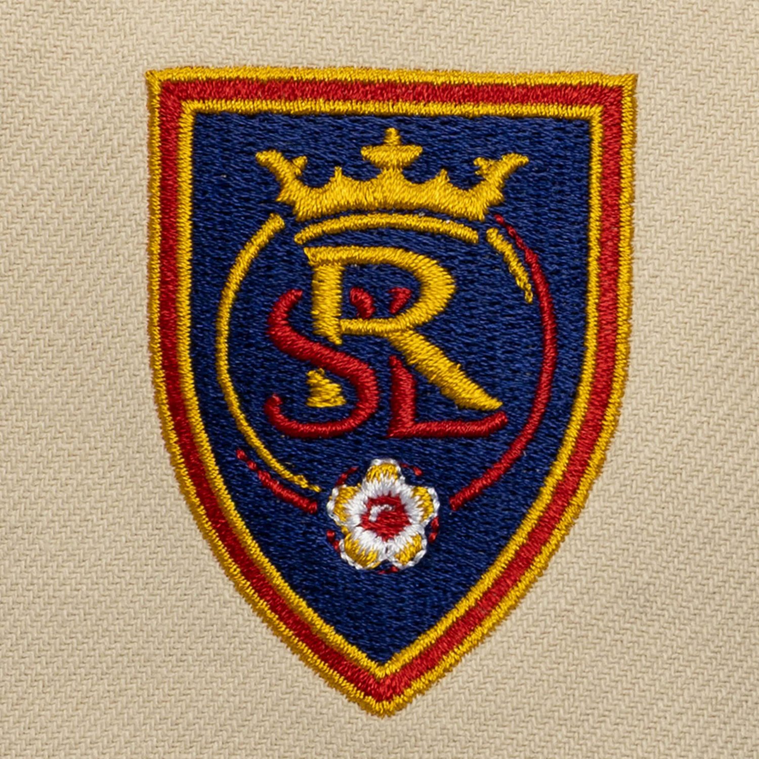 Mitchell  Ness Blue Real Salt Lake Upside Down Pro Pinch Snapback Hat - view number 3