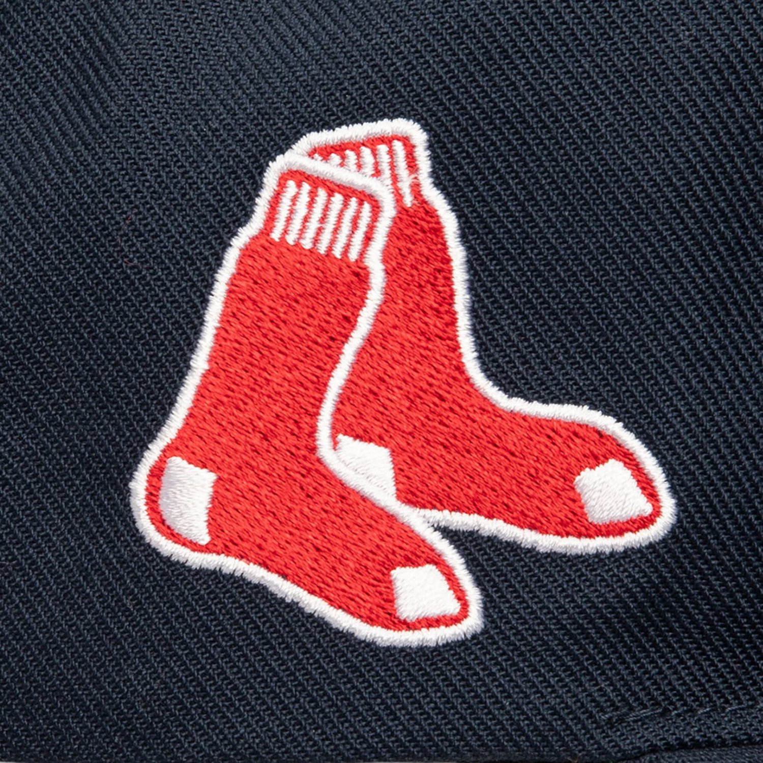 Mitchell  Ness Boston Red Sox Double Up Snapback Hat