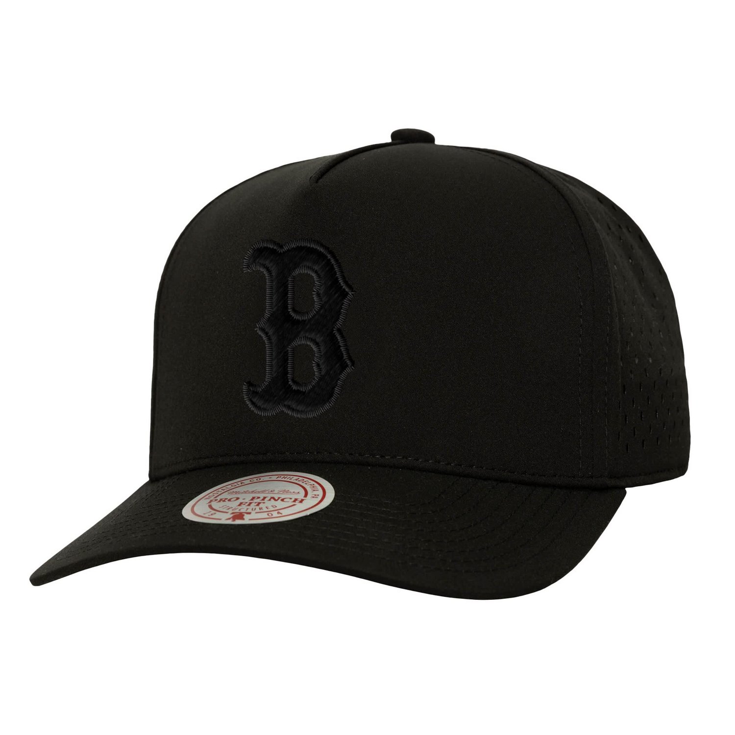 Mitchell  Ness Boston Red Sox Perfect Icon Pro Pinch Adjustable Hat