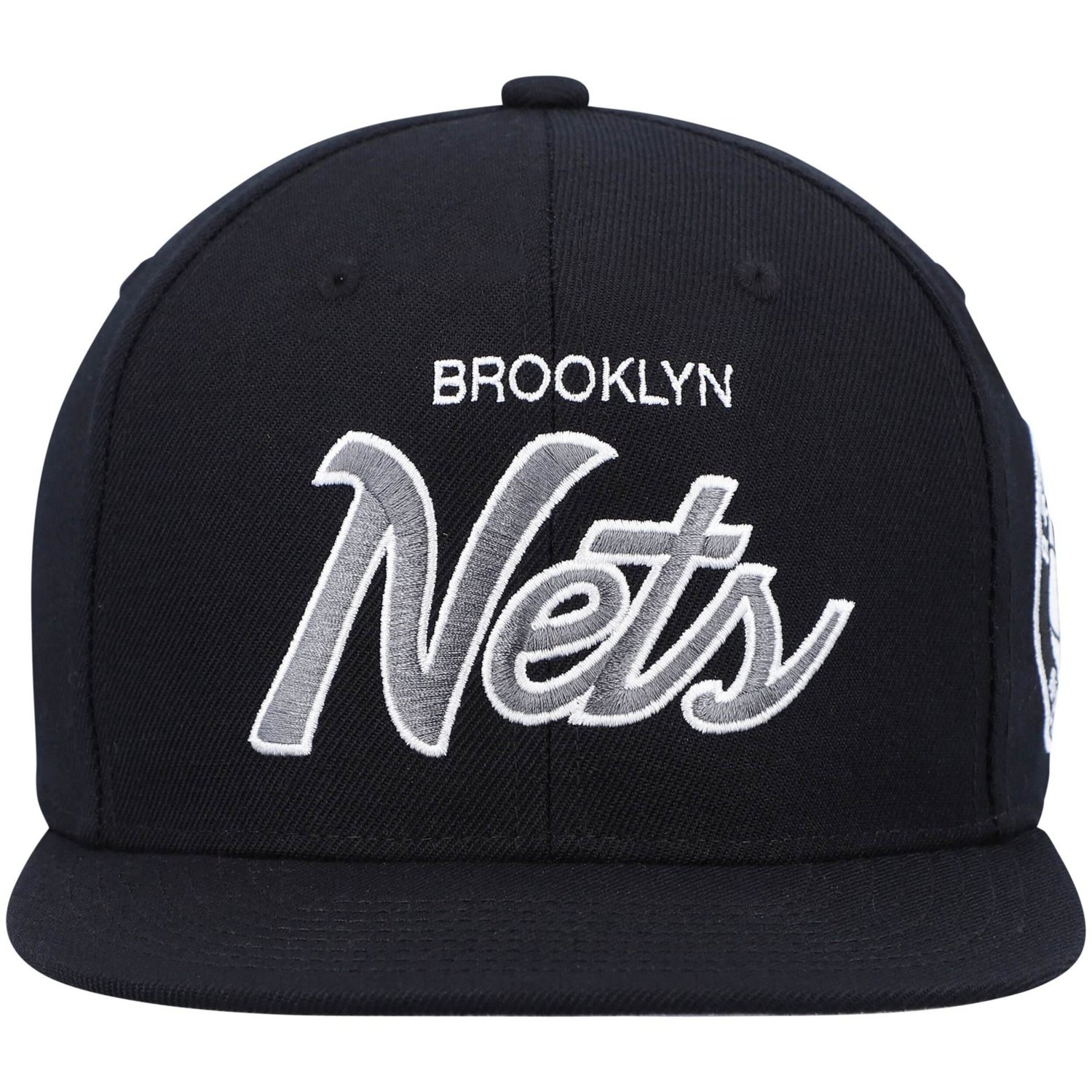 Mitchell  Ness Brooklyn Nets Hardwood Classics Script 20 Snapback Hat                                                            - view number 2