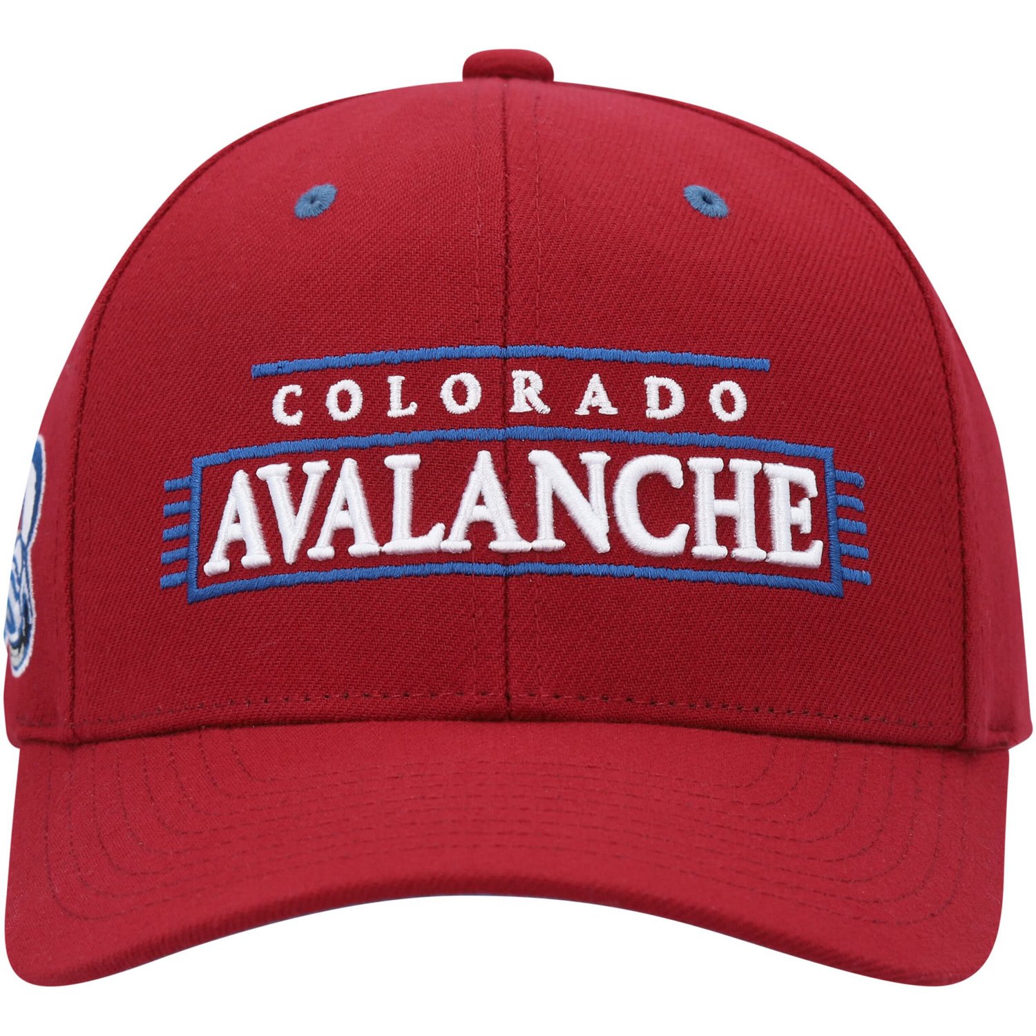 Mitchell  Ness Burgundy Colorado Avalanche LOFI Pro Snapback Hat                                                                 - view number 2