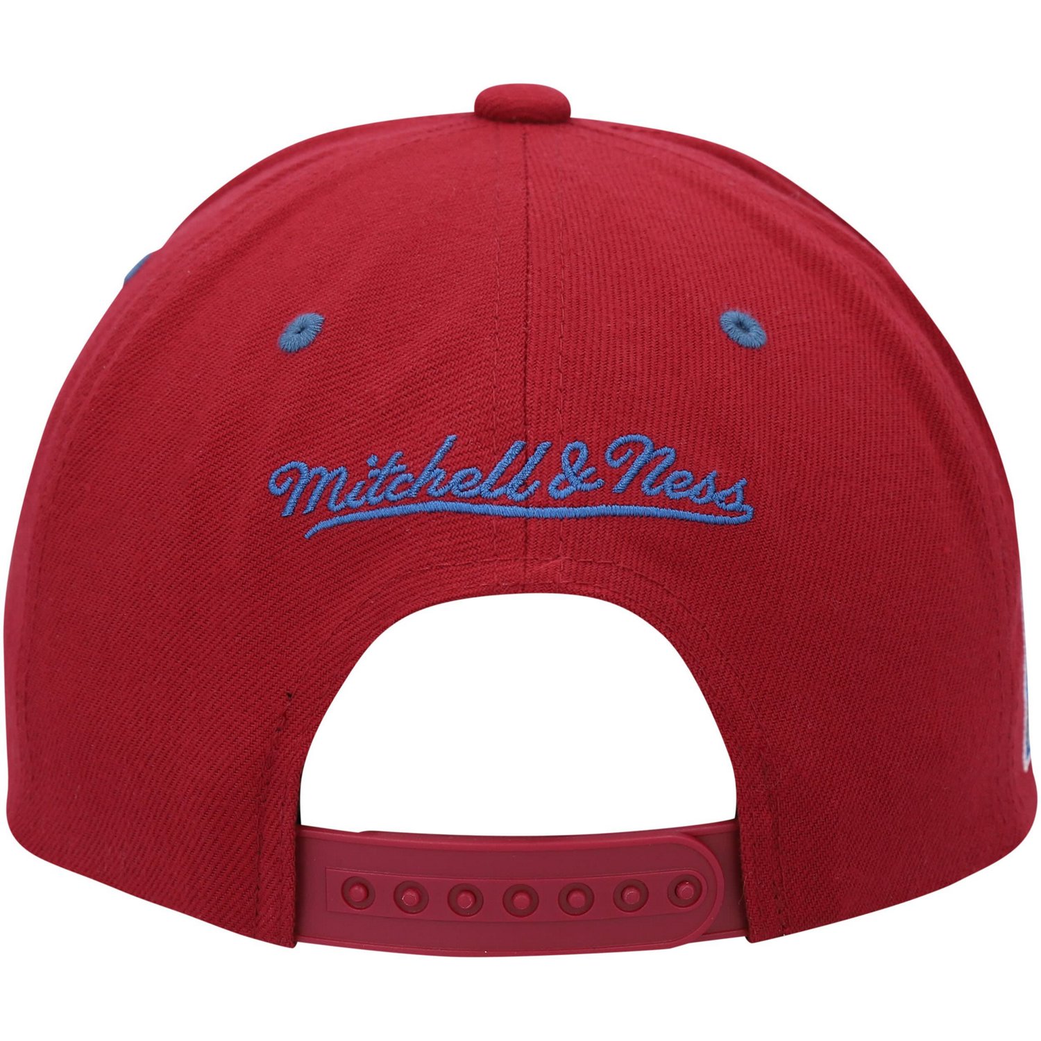 Mitchell  Ness Burgundy Colorado Avalanche LOFI Pro Snapback Hat                                                                 - view number 4