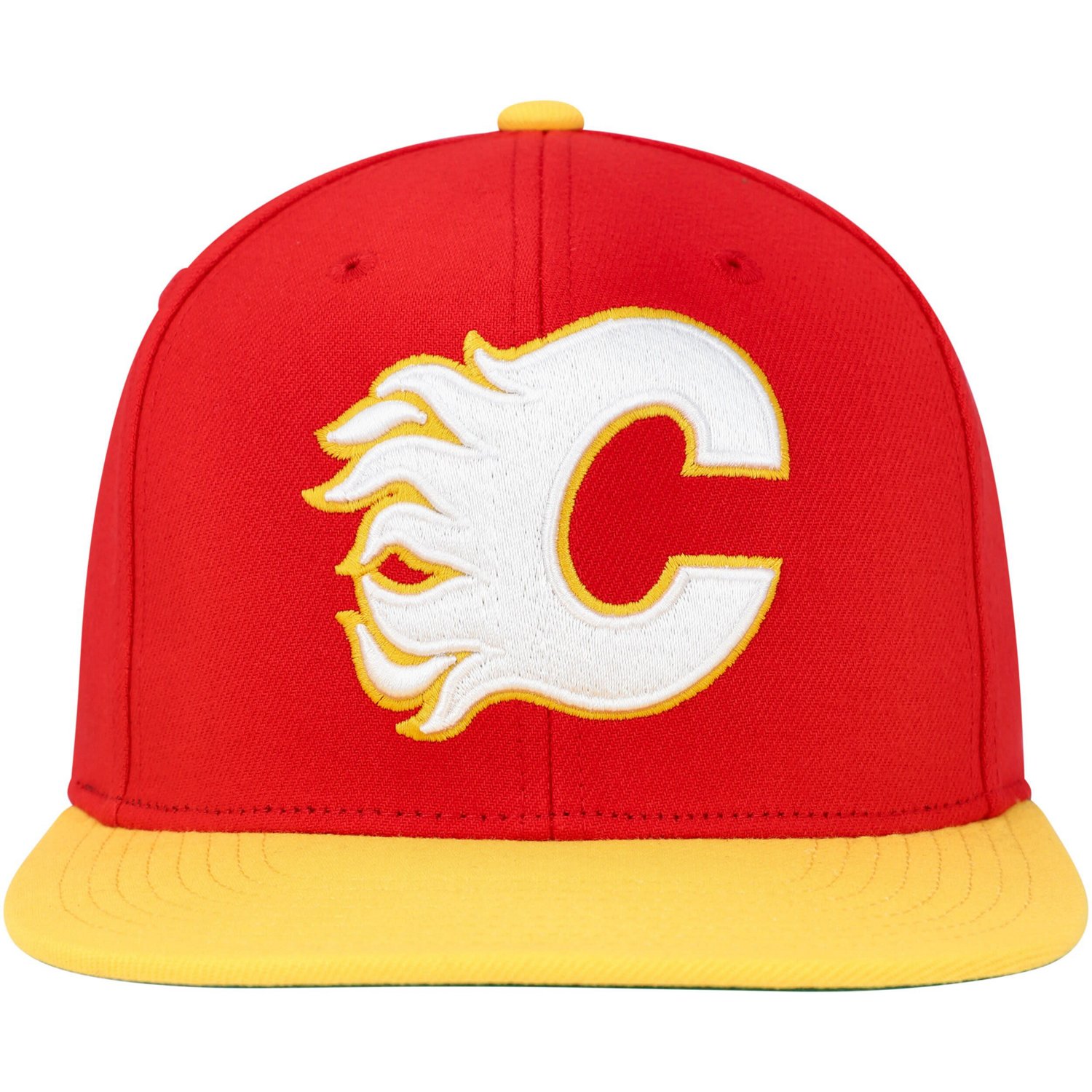 Mitchell  Ness Calgary Flames Core Team Ground 20 Snapback Hat                                                                   - view number 2