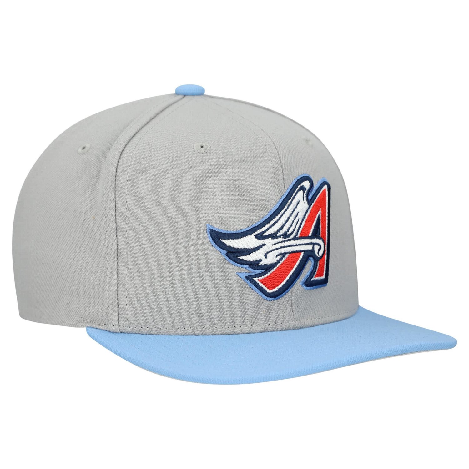 Mitchell  Ness California Angels Cooperstown Collection Basic Flip Snapback Hat - view number 3