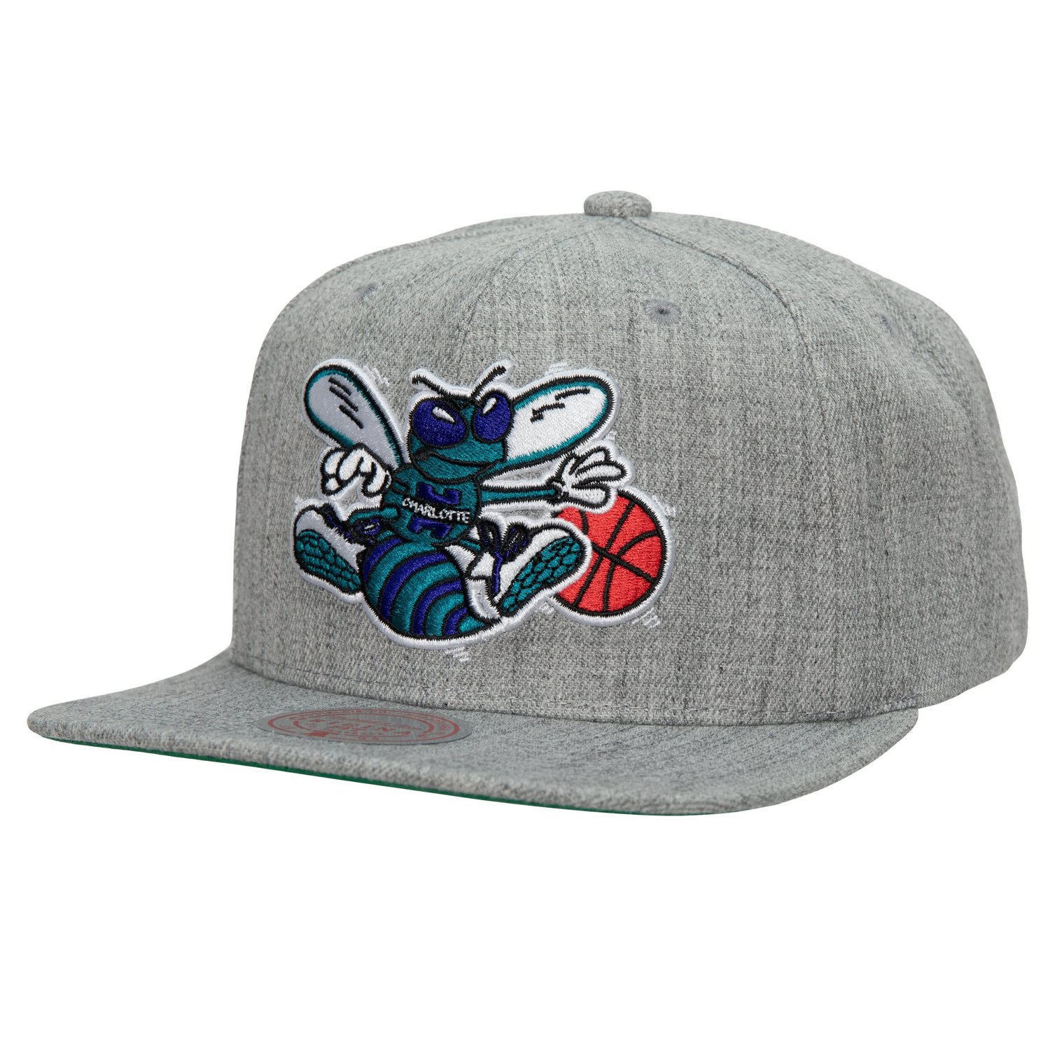 Mitchell  Ness Charlotte Hornets Hardwood Classics 20 Snapback Hat
