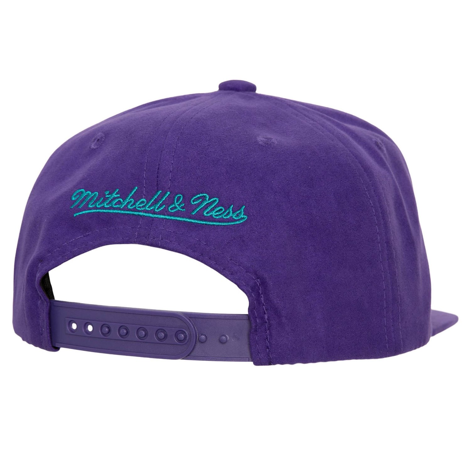 Mitchell  Ness Charlotte Hornets Sweet Suede Snapback Hat                                                                        - view number 2