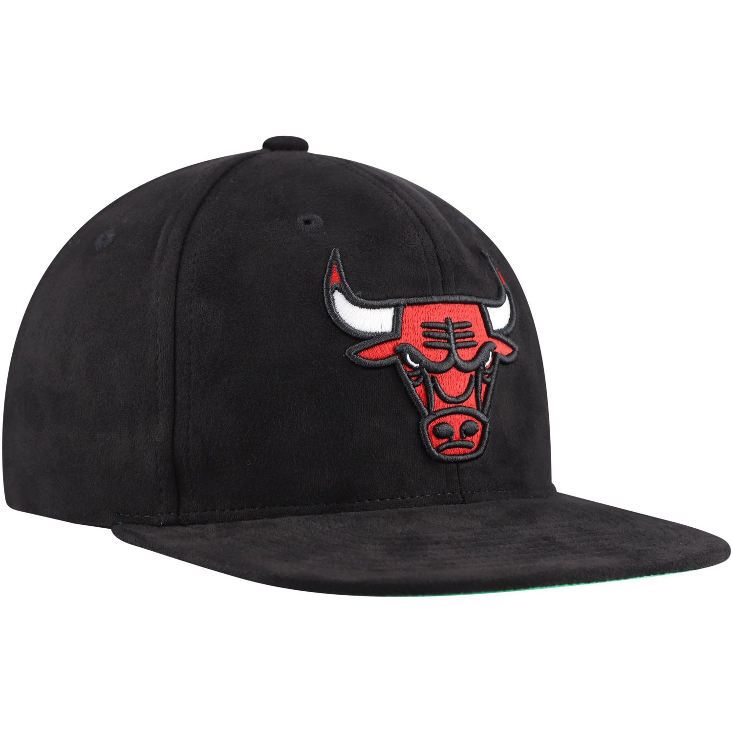 Mitchell  Ness Chicago Bulls Sweet Suede Snapback Hat - view number 3