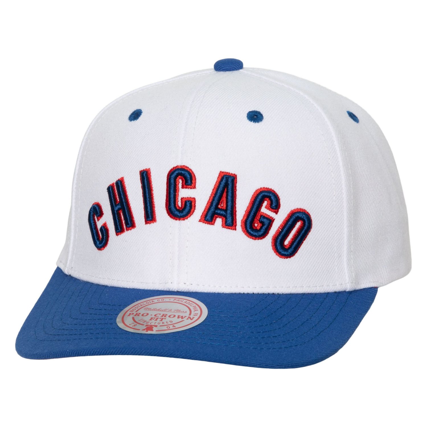 Mitchell  Ness Chicago Cubs Cooperstown Collection Pro Crown Snapback Hat