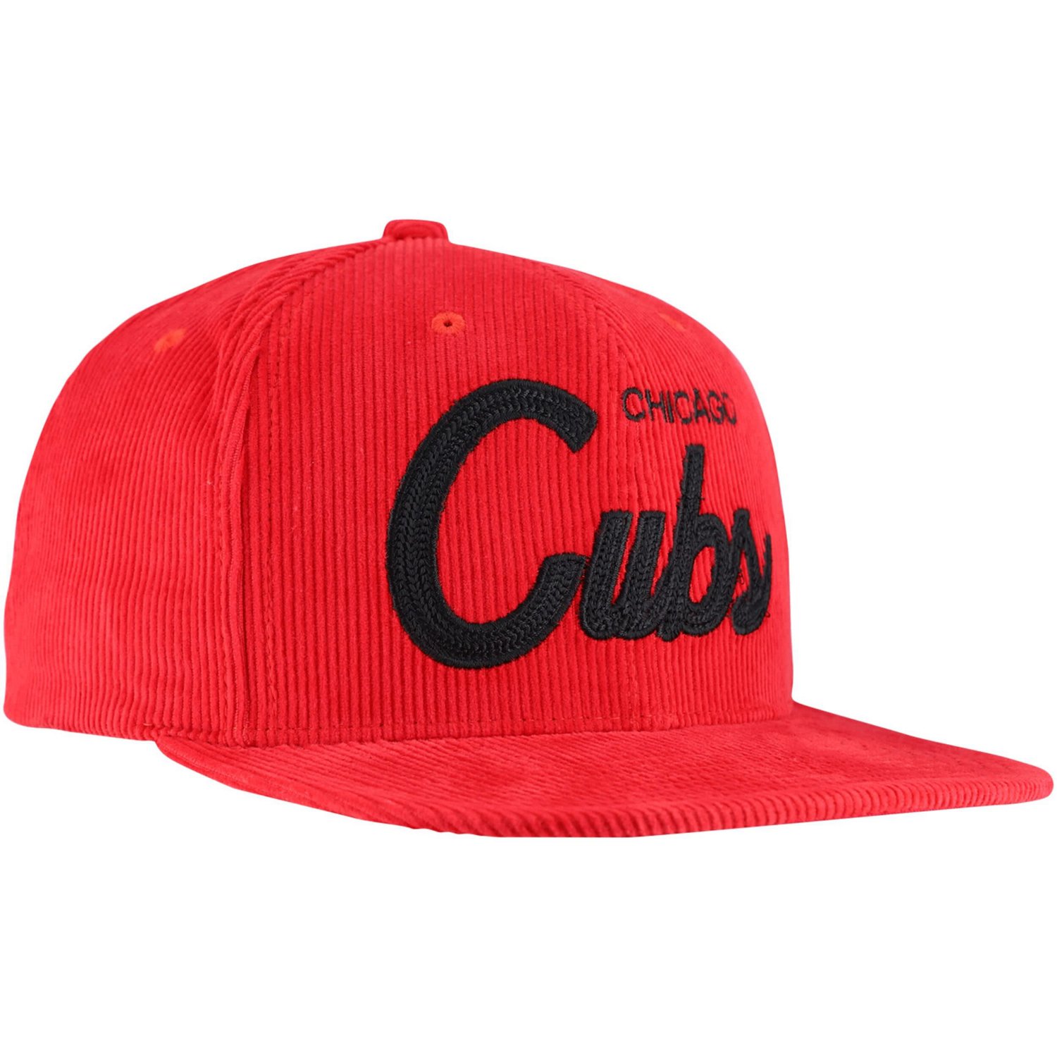 Mitchell  Ness Chicago Cubs Corduroy Snapback Hat - view number 3