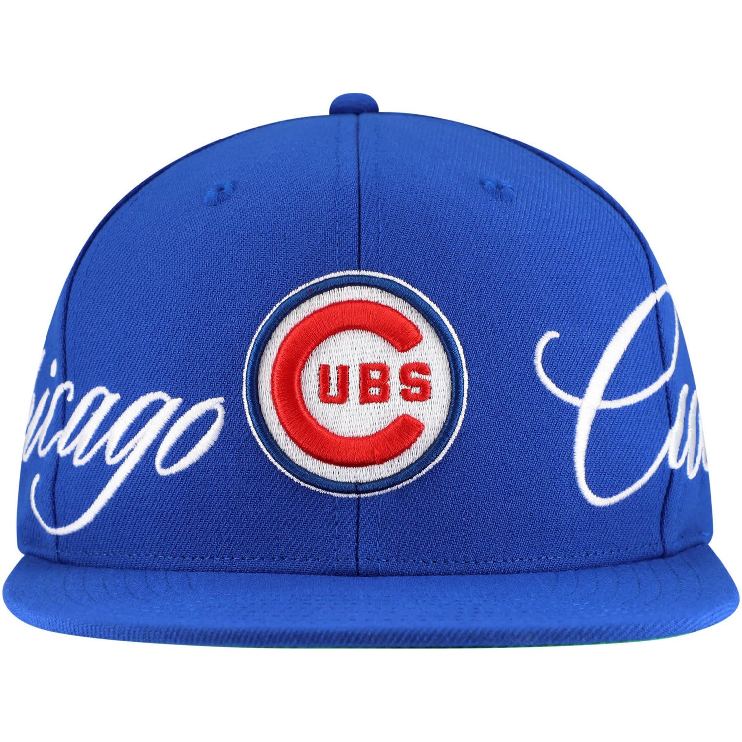 Mitchell  Ness Chicago Cubs Just Don x MLB Lux Script Snapback Hat