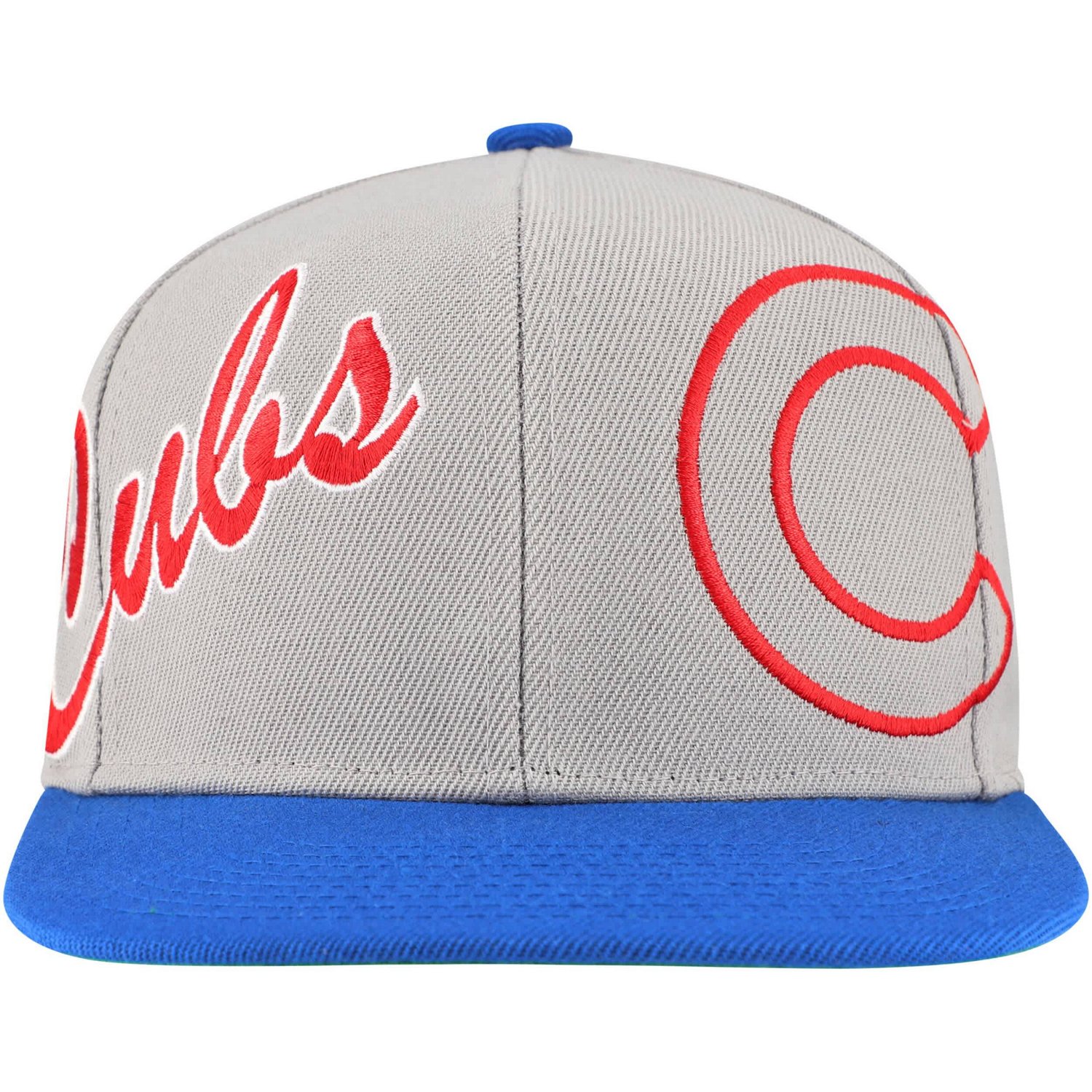 Mitchell  Ness Chicago Cubs Knock Out Panel Snapback Hat - view number 2